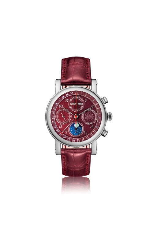 CVDK Ariadne Steel - Maroon/Bordeaux Dial Watch CKAR3377