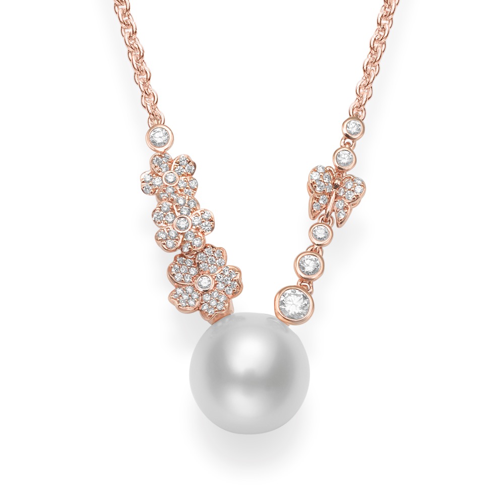 Mikimoto cherry blossom necklace discount