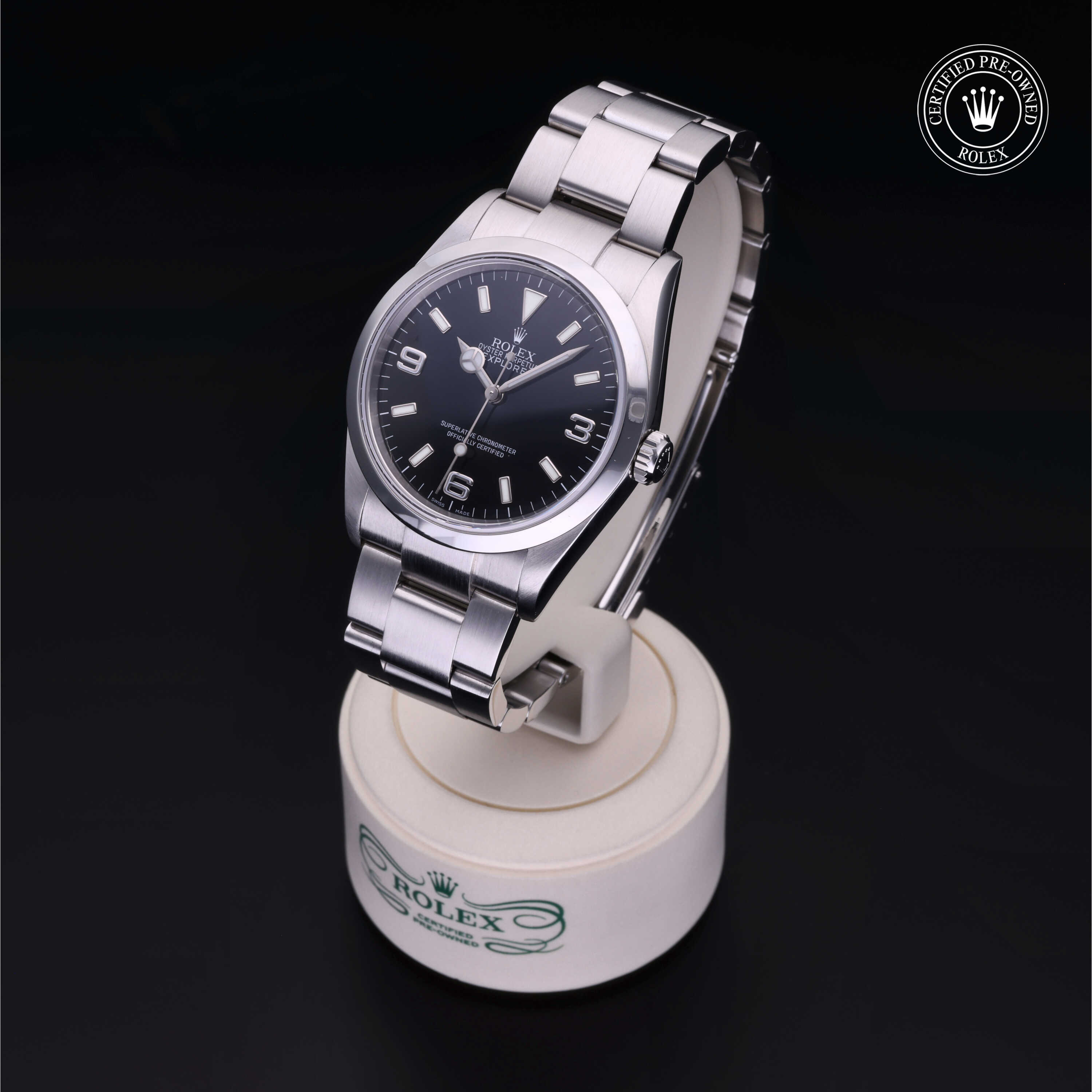 Rolex Explorer in Steel M114270-0002 at Davidson & Licht