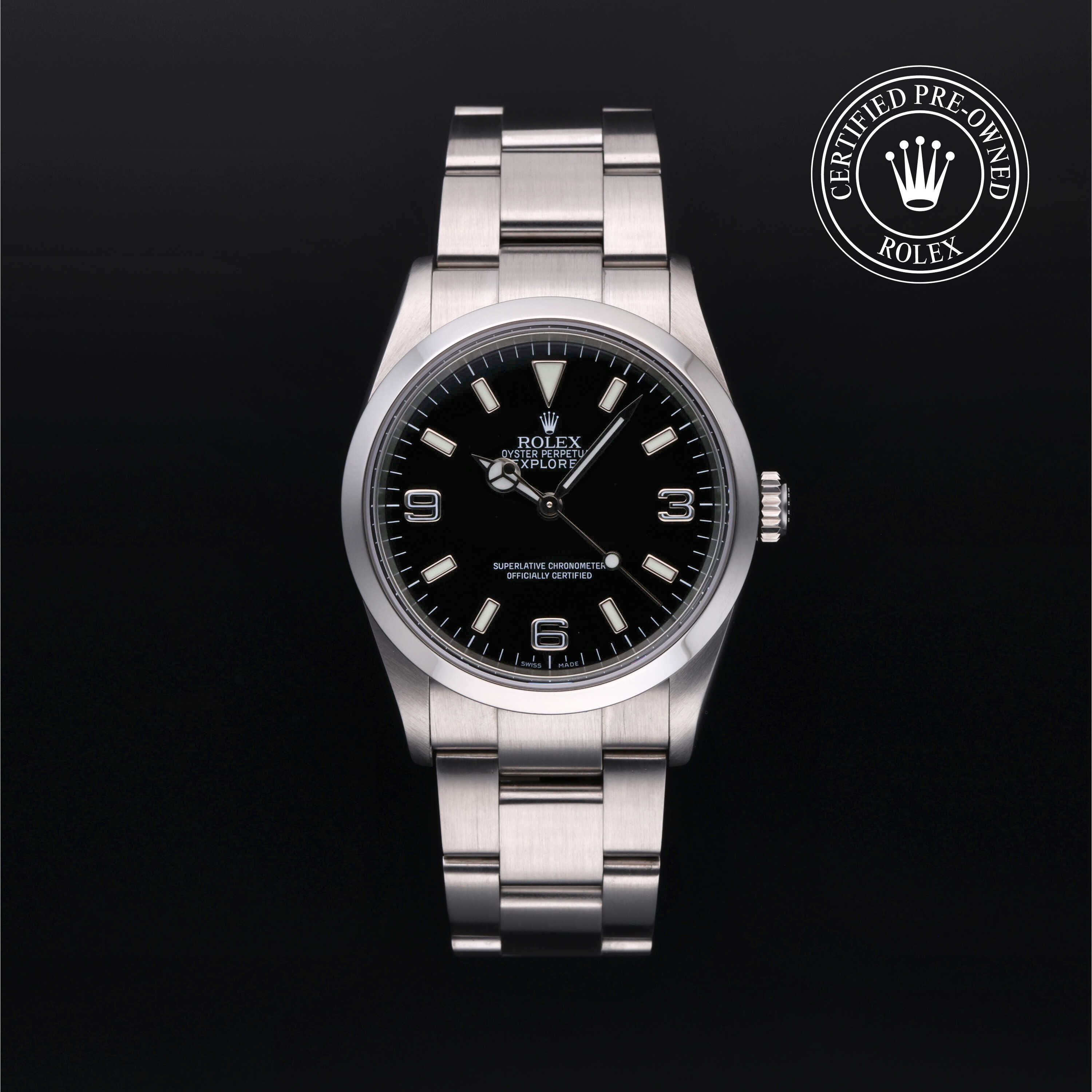 Rolex Explorer in Steel M114270-0002 at Davidson & Licht