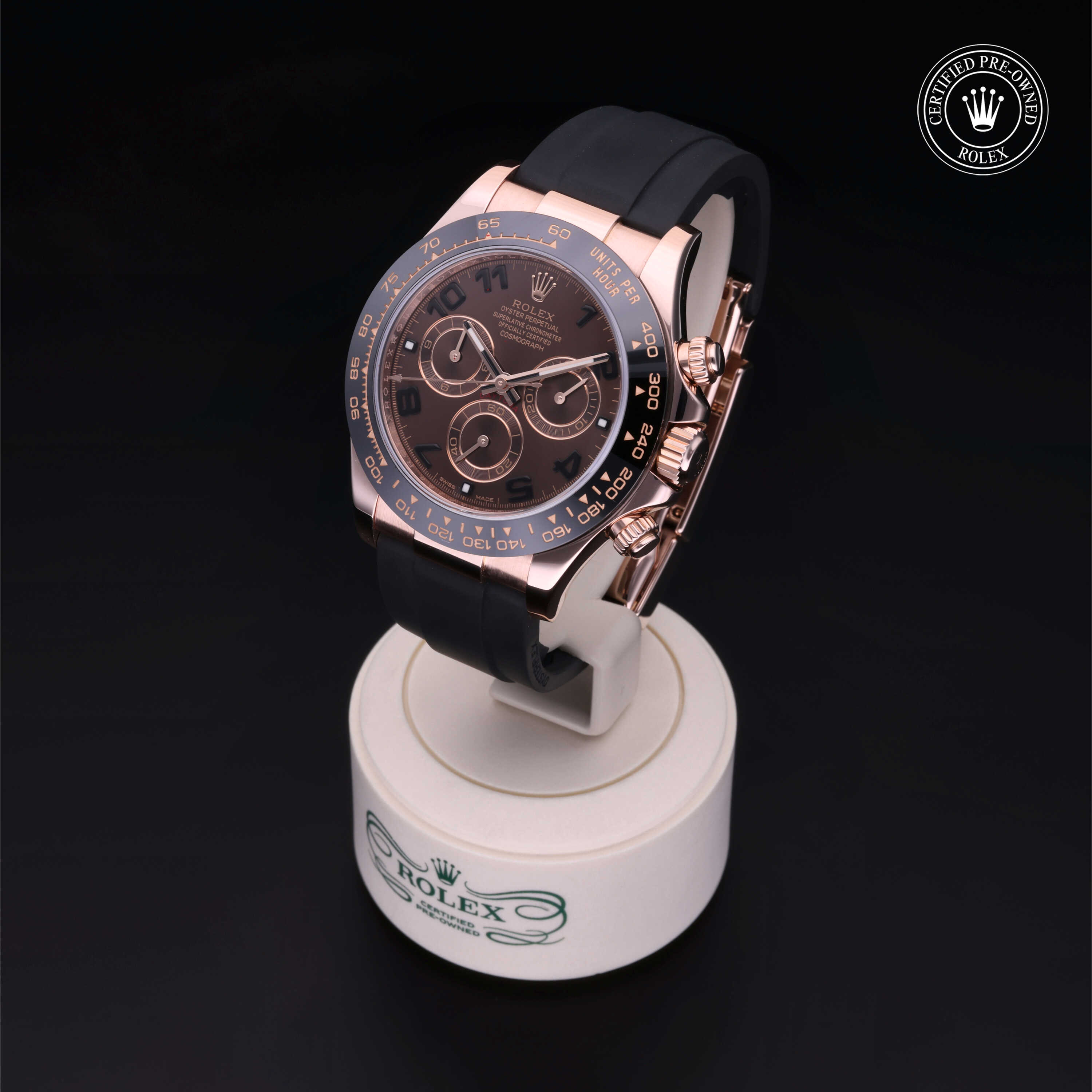 Rolex Cosmograph Daytona in Gold 18 Carat Red M116515LN-0015 at Davidson & Licht