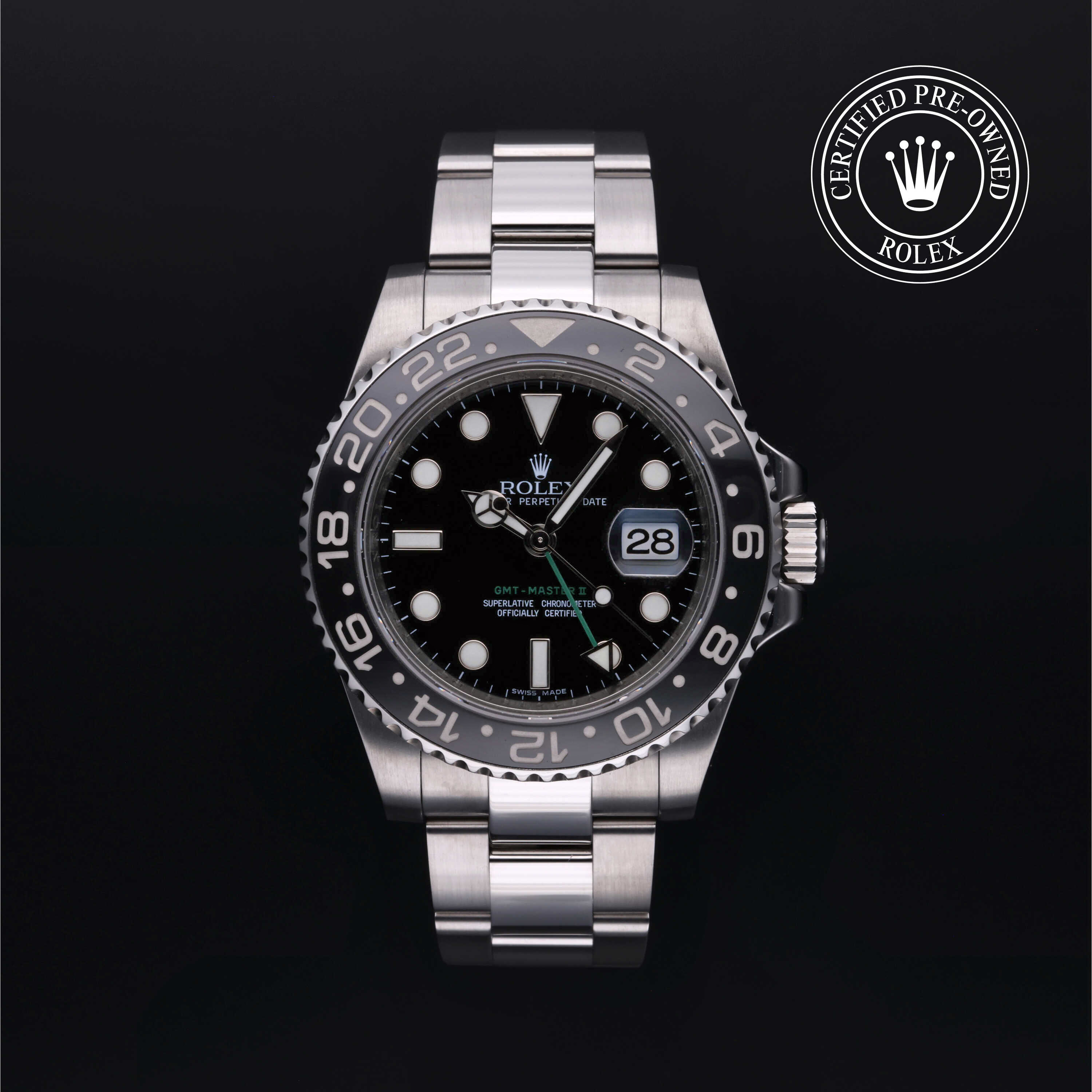 Rolex GMT-Master II in Steel M116710LN-0001 at Davidson & Licht