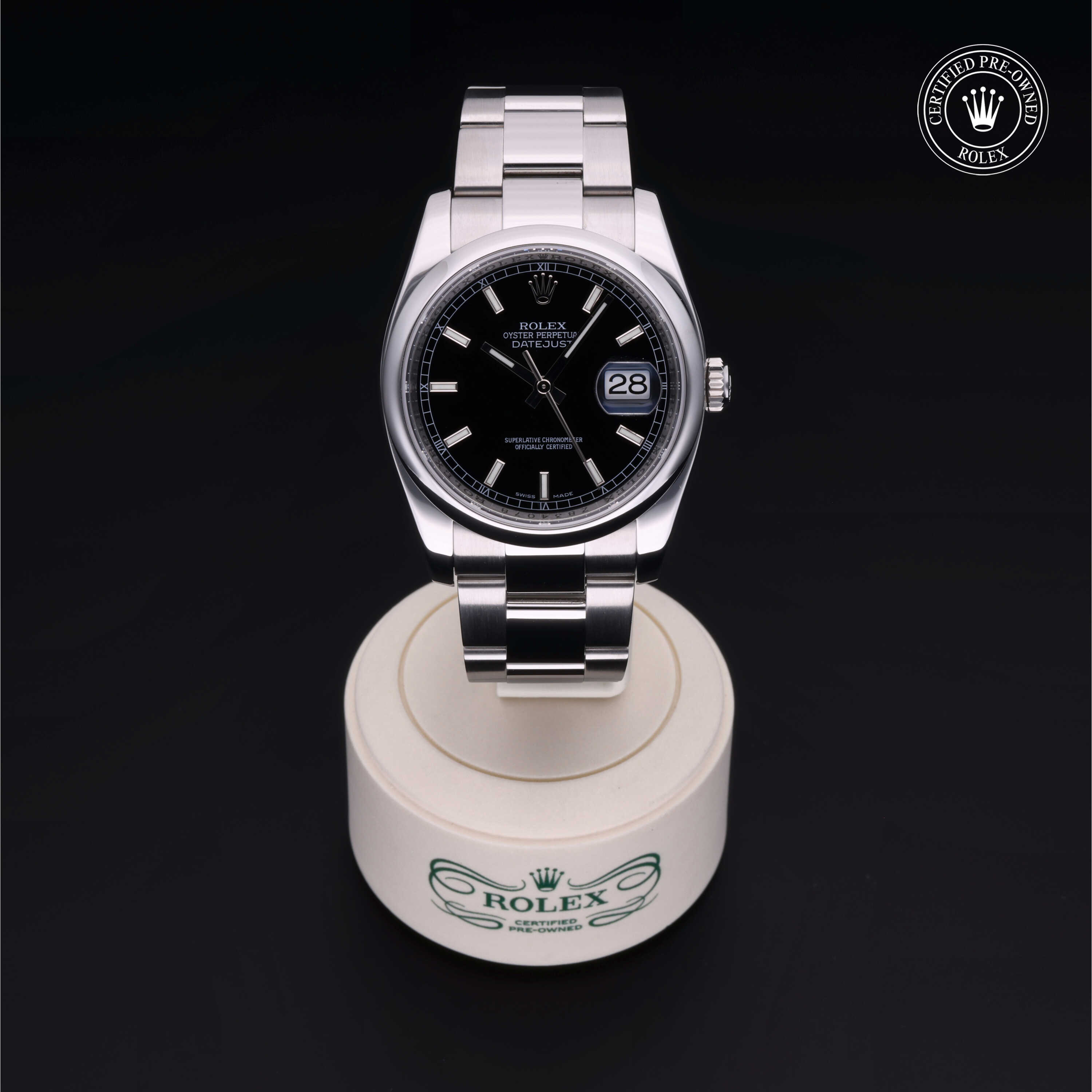 Rolex Datejust in Steel M116200-0024 at Davidson & Licht
