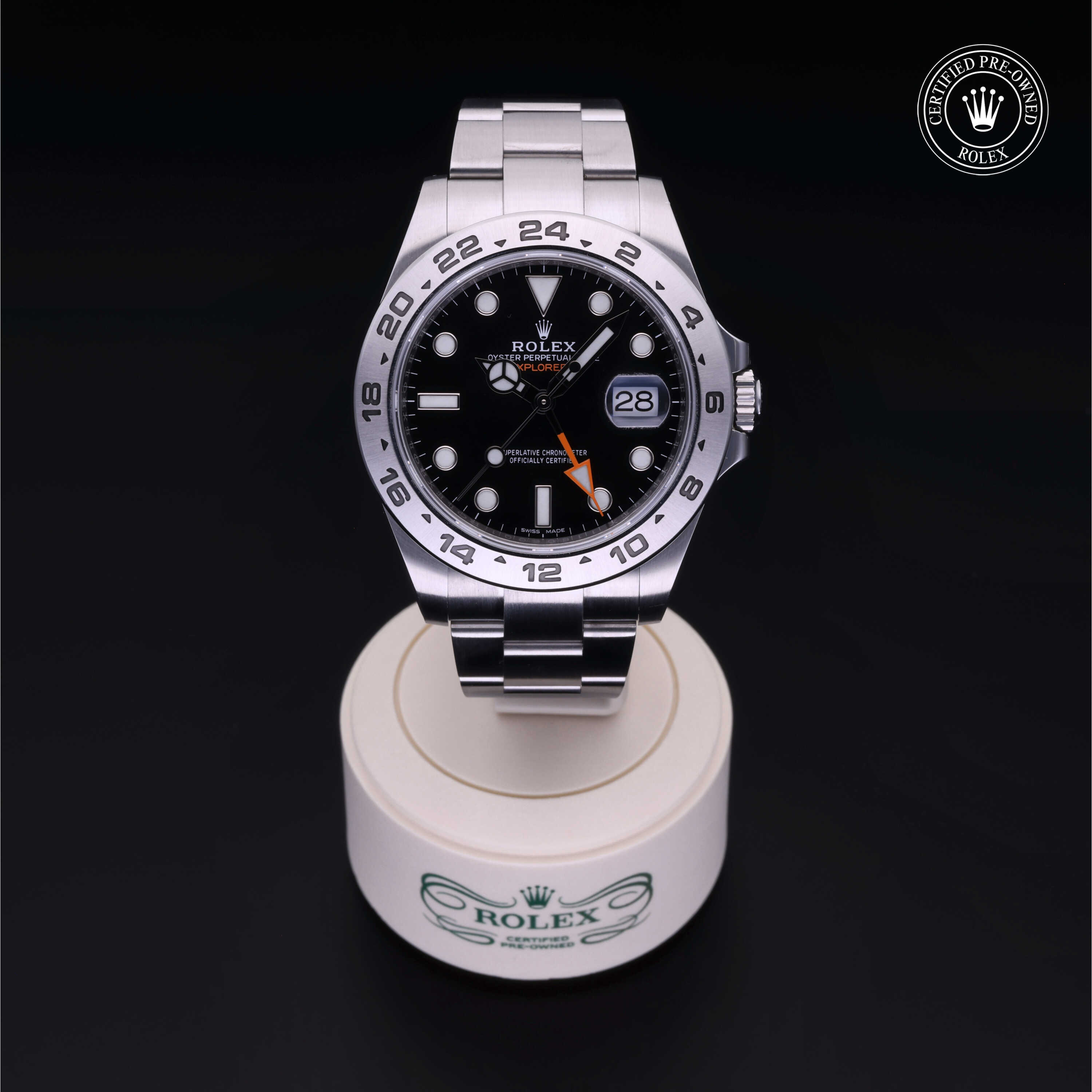 Rolex Explorer II in Steel M216570-0002 at Davidson & Licht