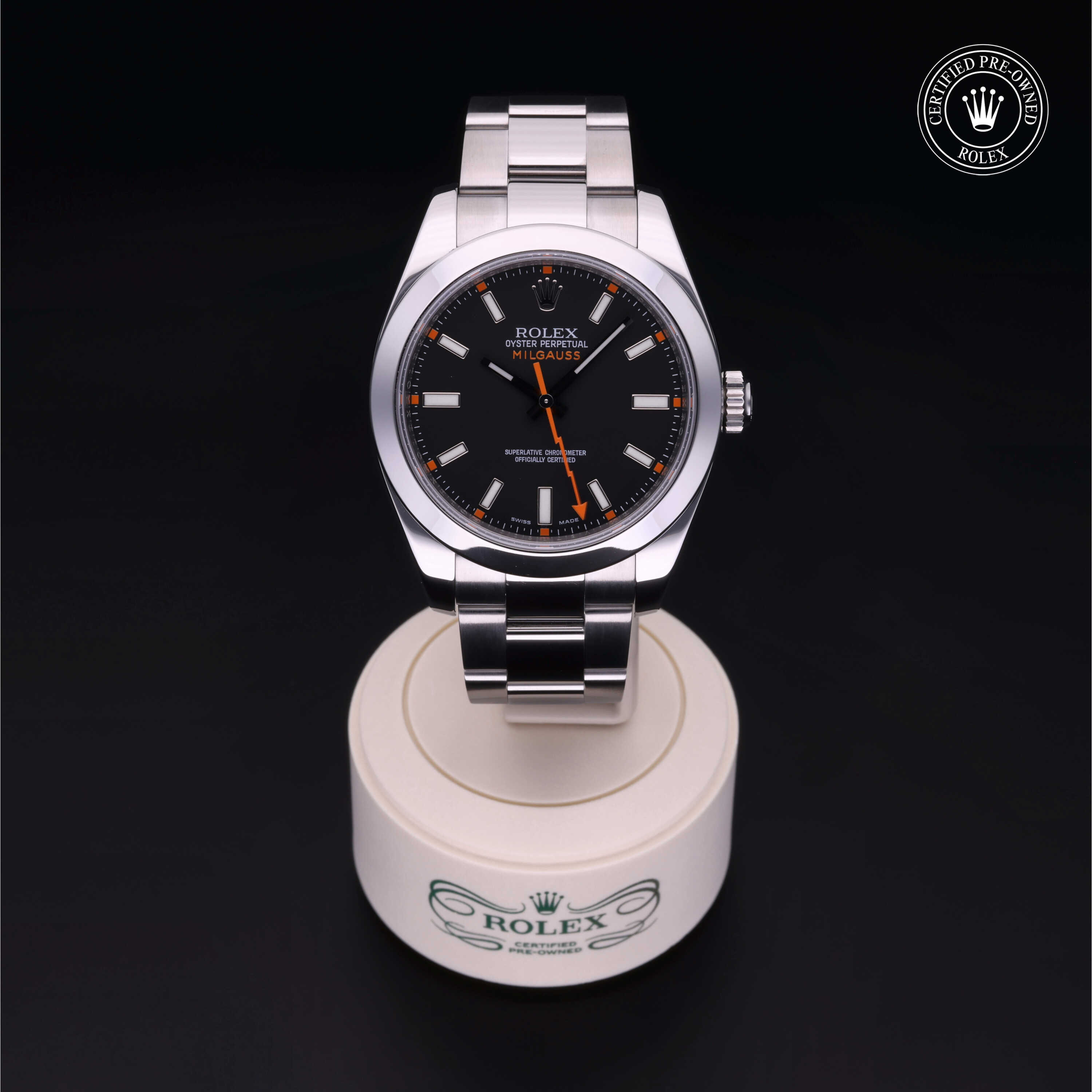 Rolex Milgauss in Steel M116400-0001 at Davidson & Licht