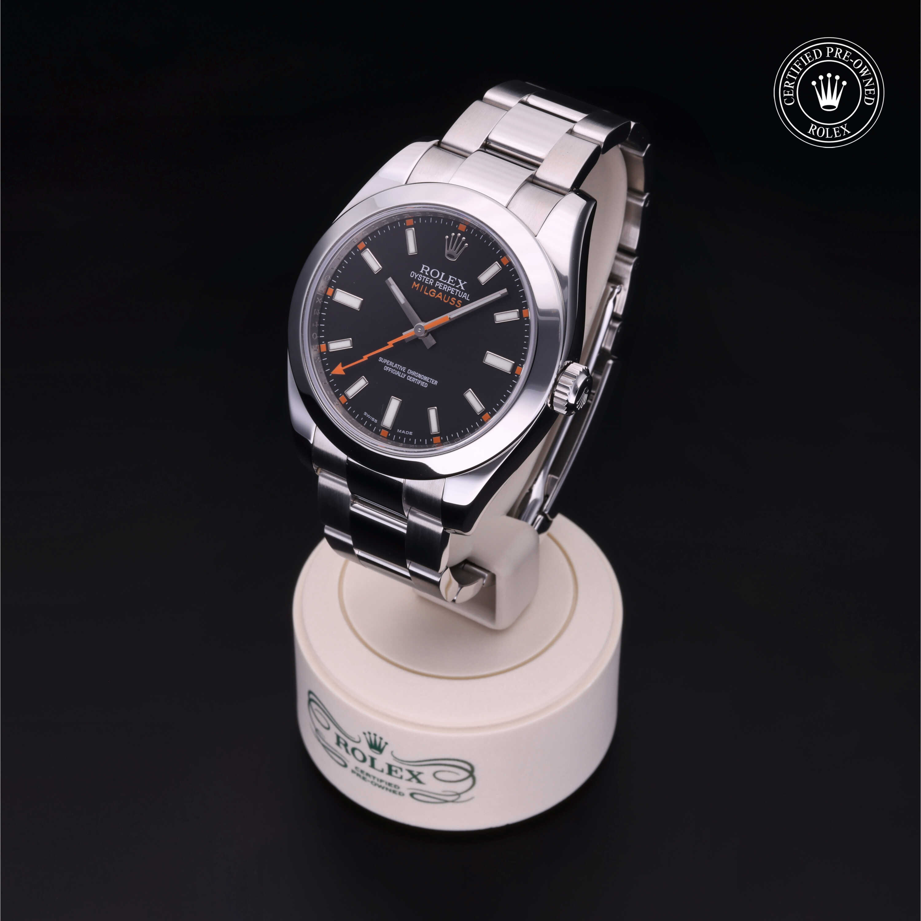 Rolex Milgauss in Steel M116400-0001 at Davidson & Licht