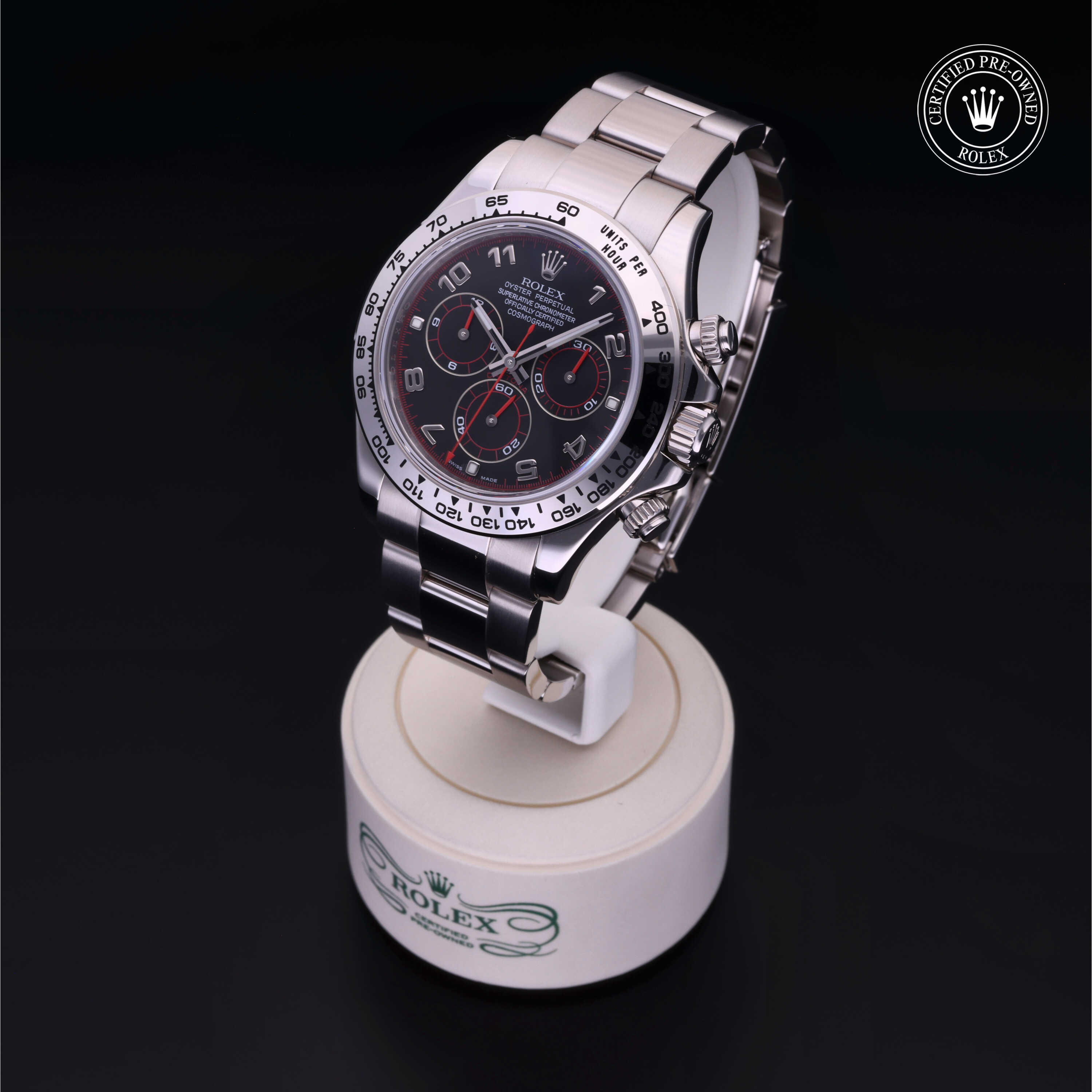 Rolex Cosmograph Daytona in Gold 18 Carat White M116509-0036 at Davidson & Licht