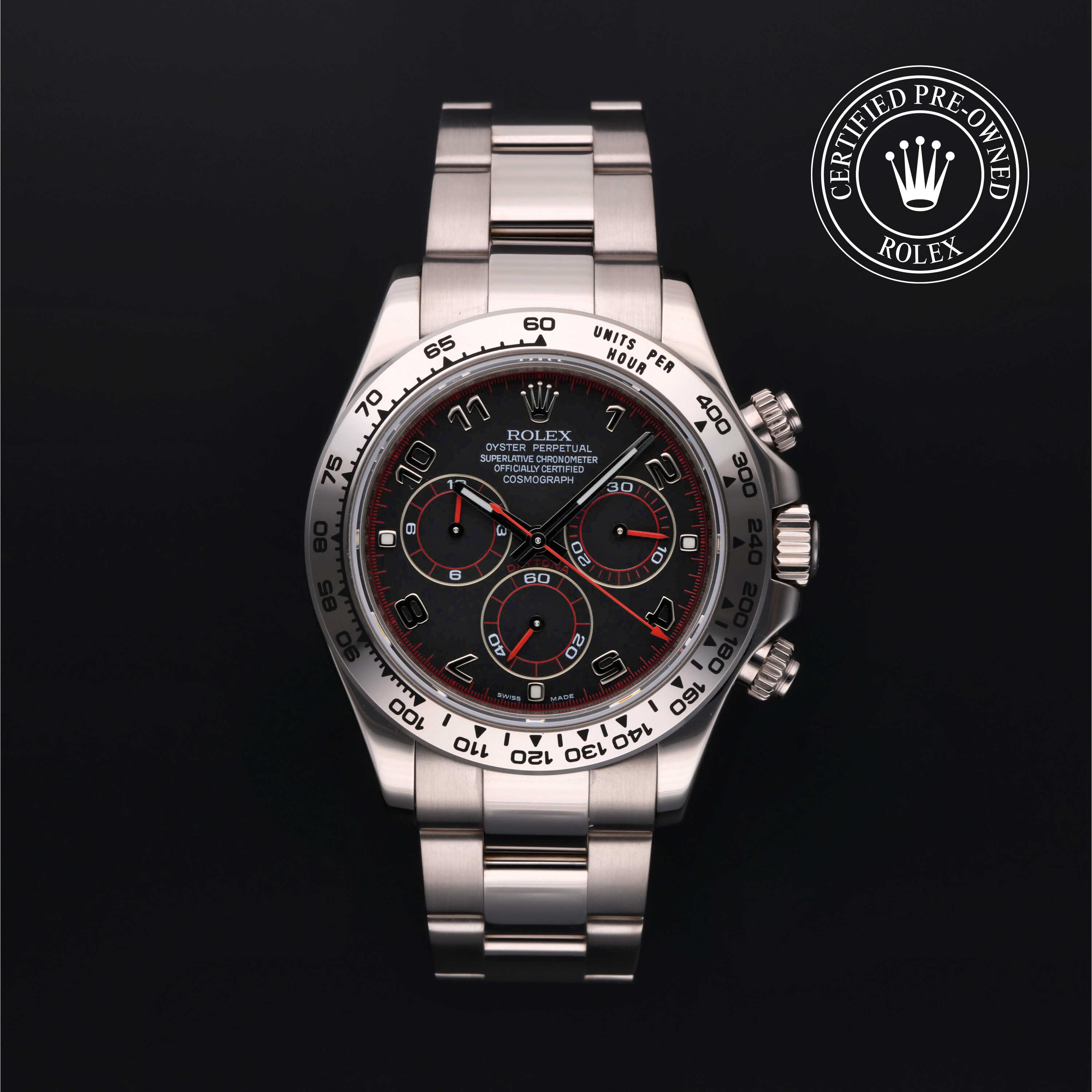 Rolex Cosmograph Daytona in Gold 18 Carat White M116509-0036 at Davidson & Licht