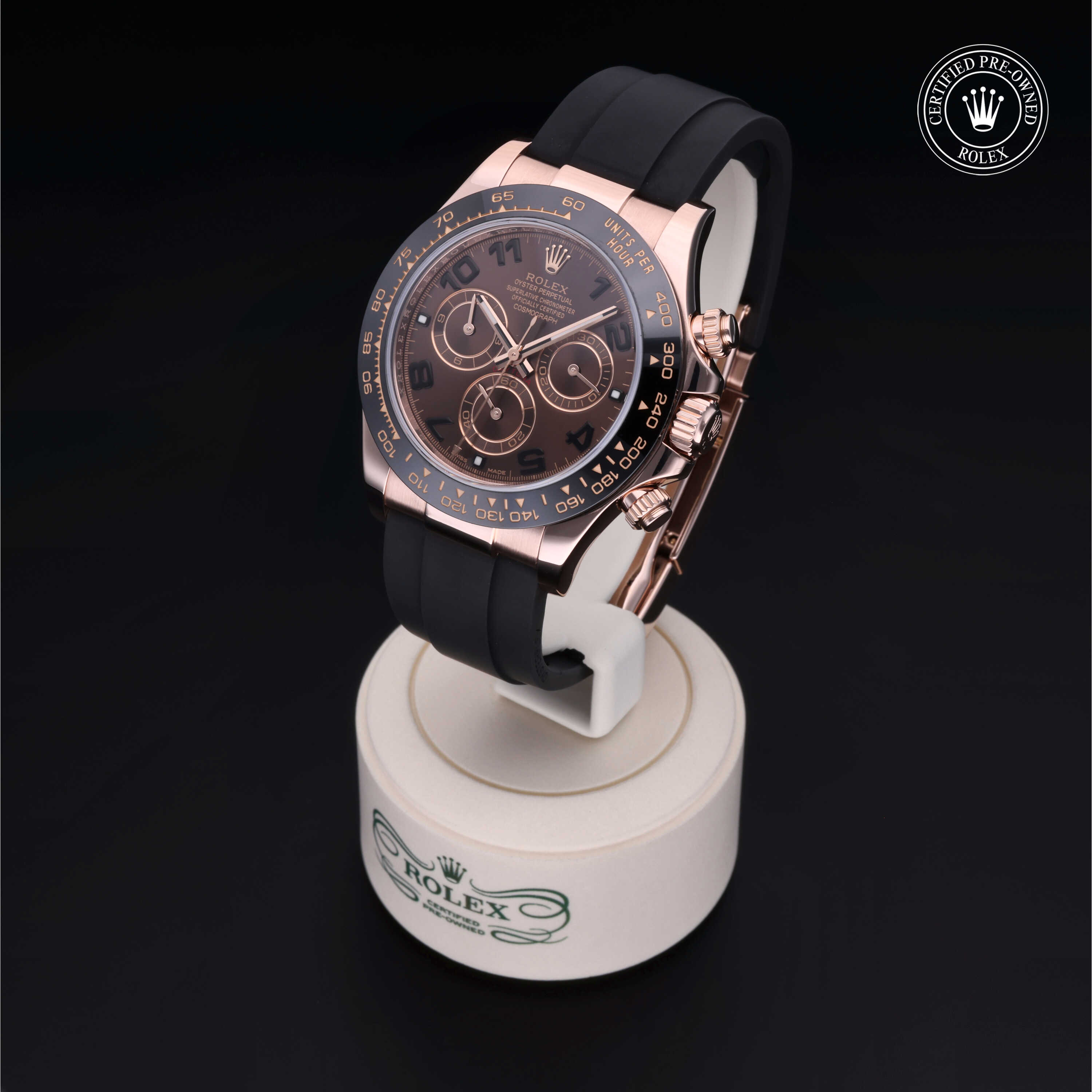 Rolex Cosmograph Daytona in Gold 18 Carat Red M116515LN-0015 at Davidson & Licht