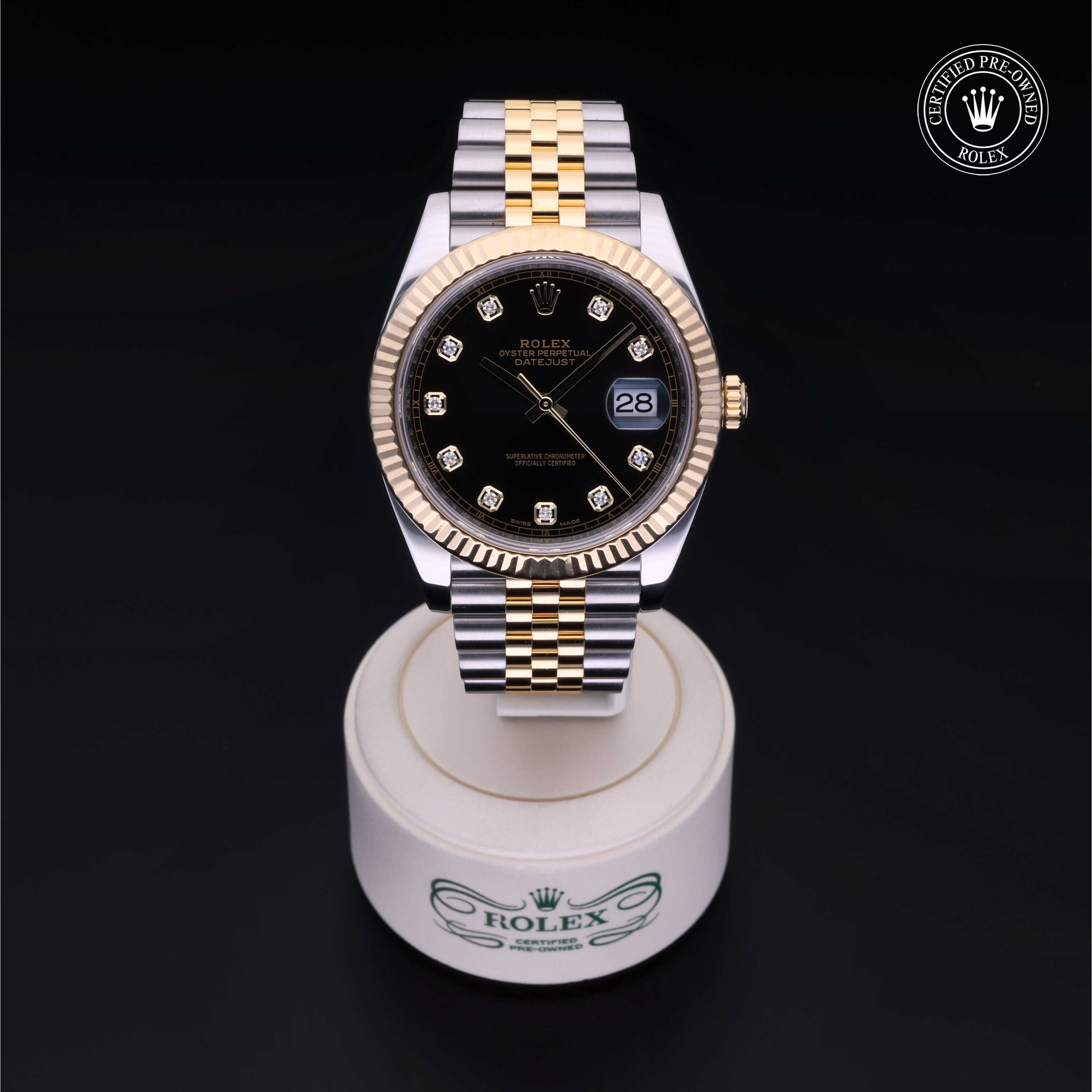 Rolex Datejust in Rolesor 18 Carat Yellow M126333-0006 at Davidson & Licht