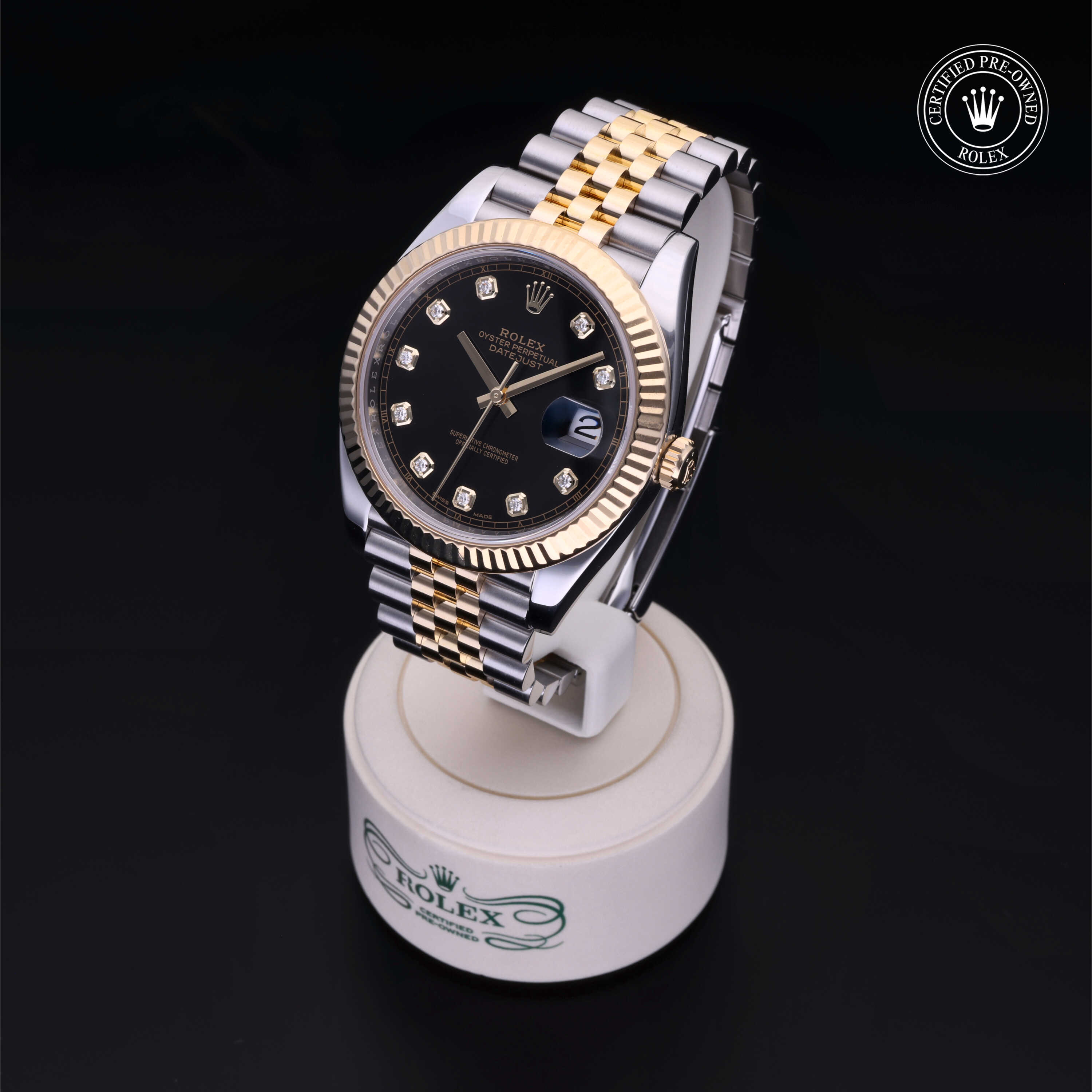 Rolex Datejust in Rolesor 18 Carat Yellow M126333-0006 at Davidson & Licht