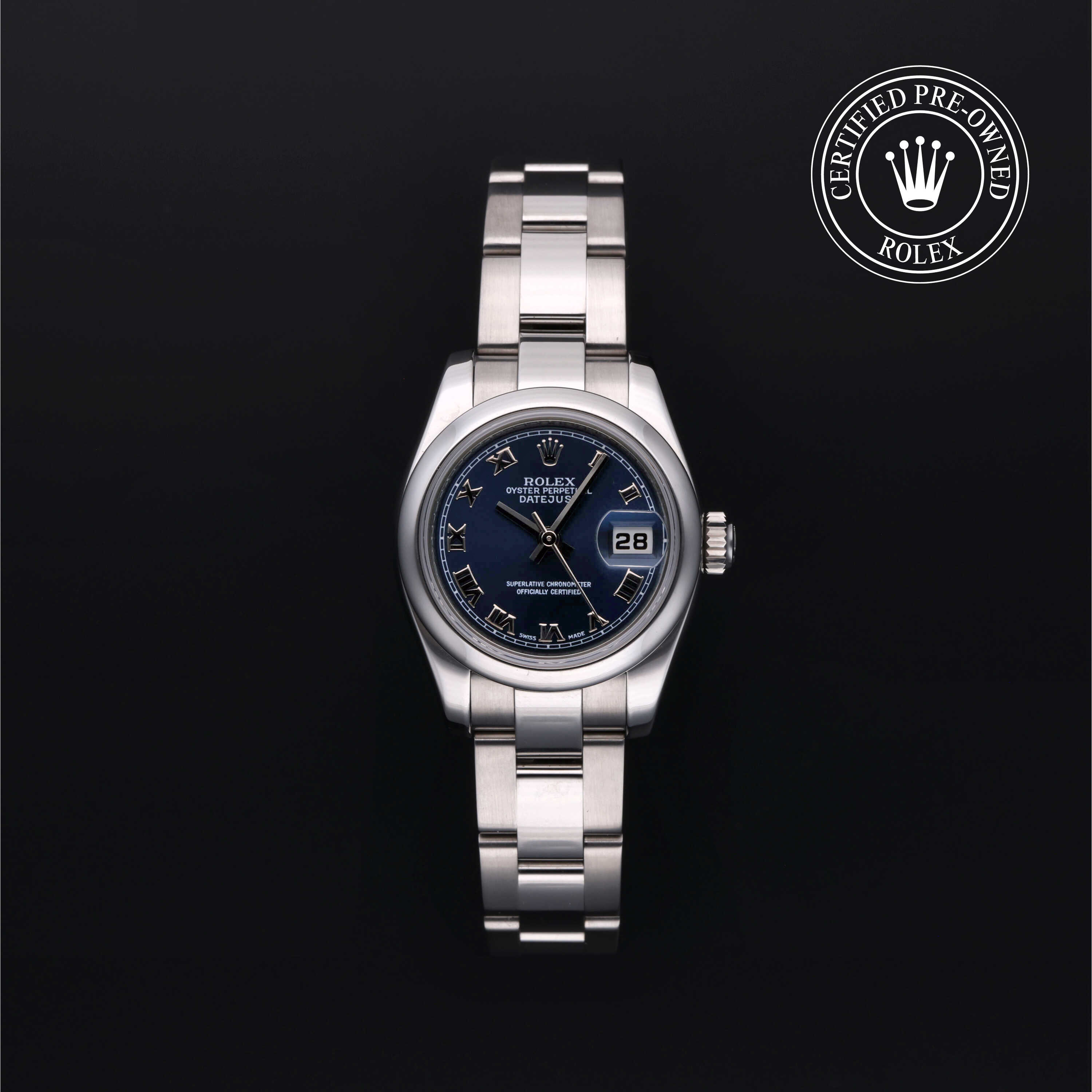 Rolex Lady-Datejust in Steel M179160-0027 at Davidson & Licht