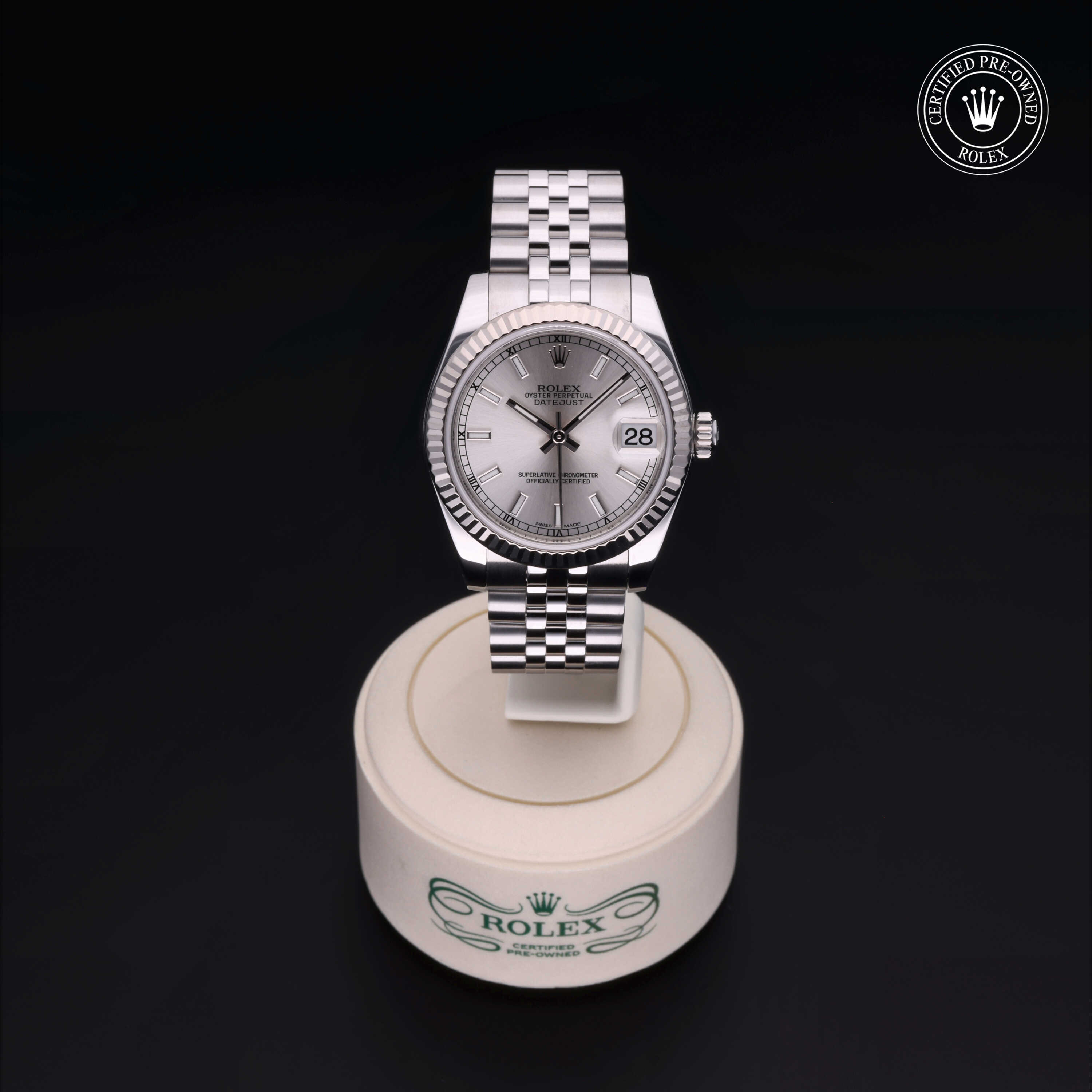Rolex Datejust in Rolesor 18 Carat White M178274-0009 at Davidson & Licht