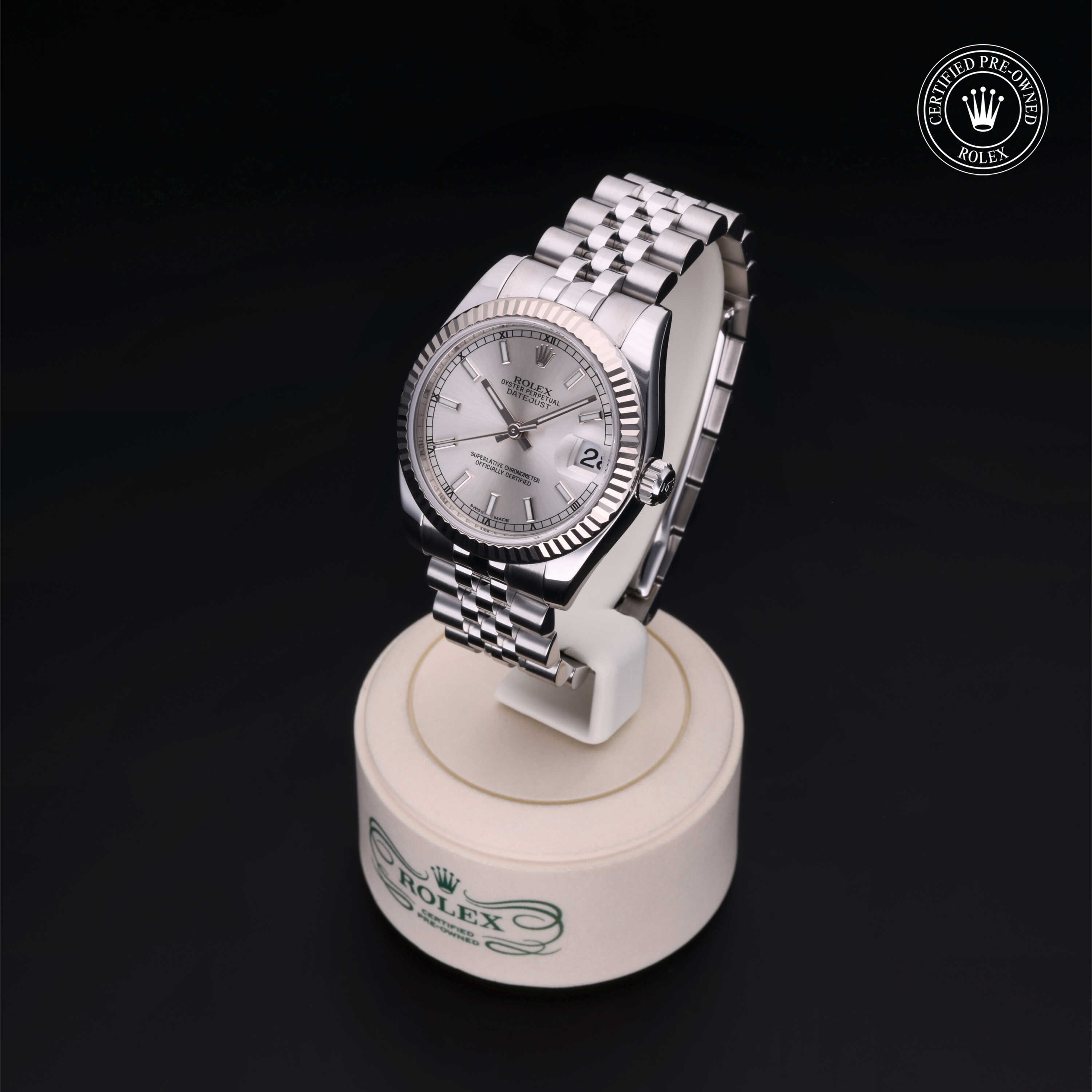 Rolex Datejust in Rolesor 18 Carat White M178274-0009 at Davidson & Licht