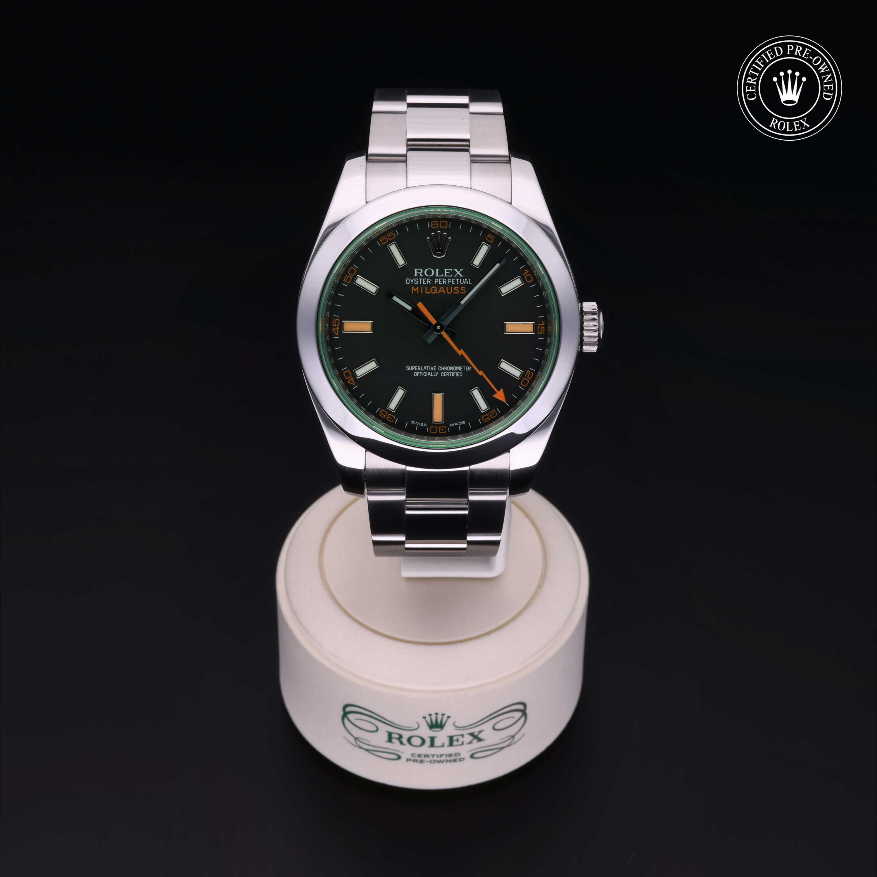 Rolex Milgauss in Steel M116400GV-0001 at Davidson & Licht