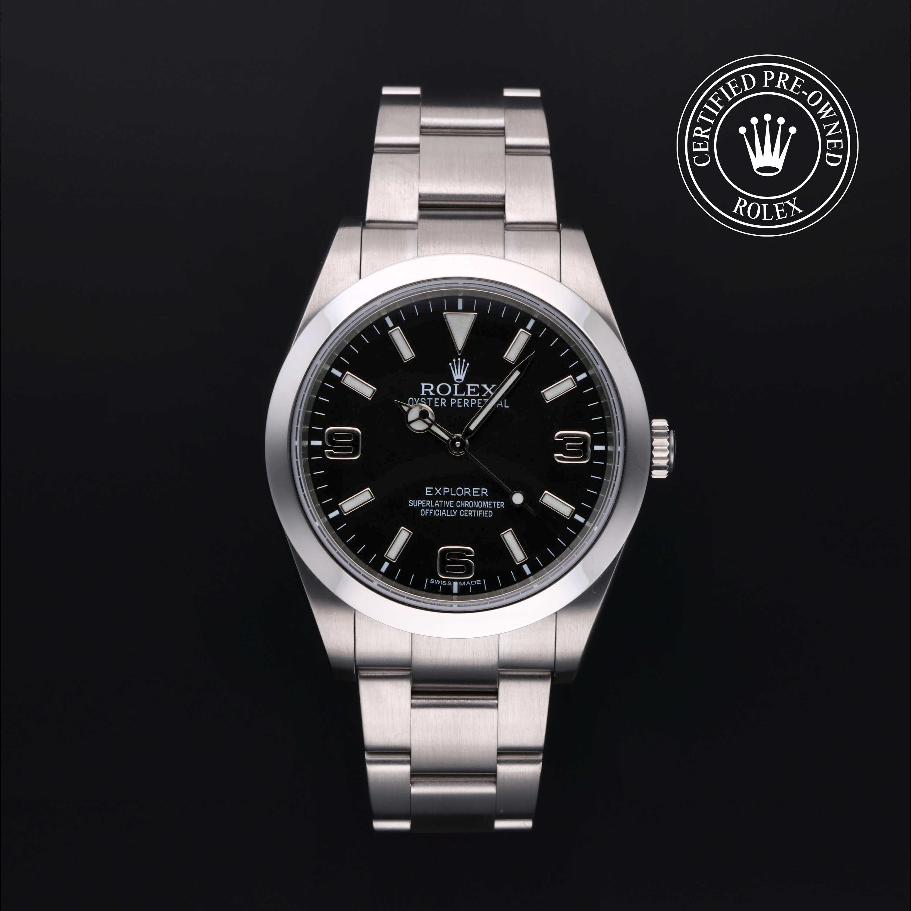 Rolex Explorer in Steel M214270-0001 at Davidson & Licht