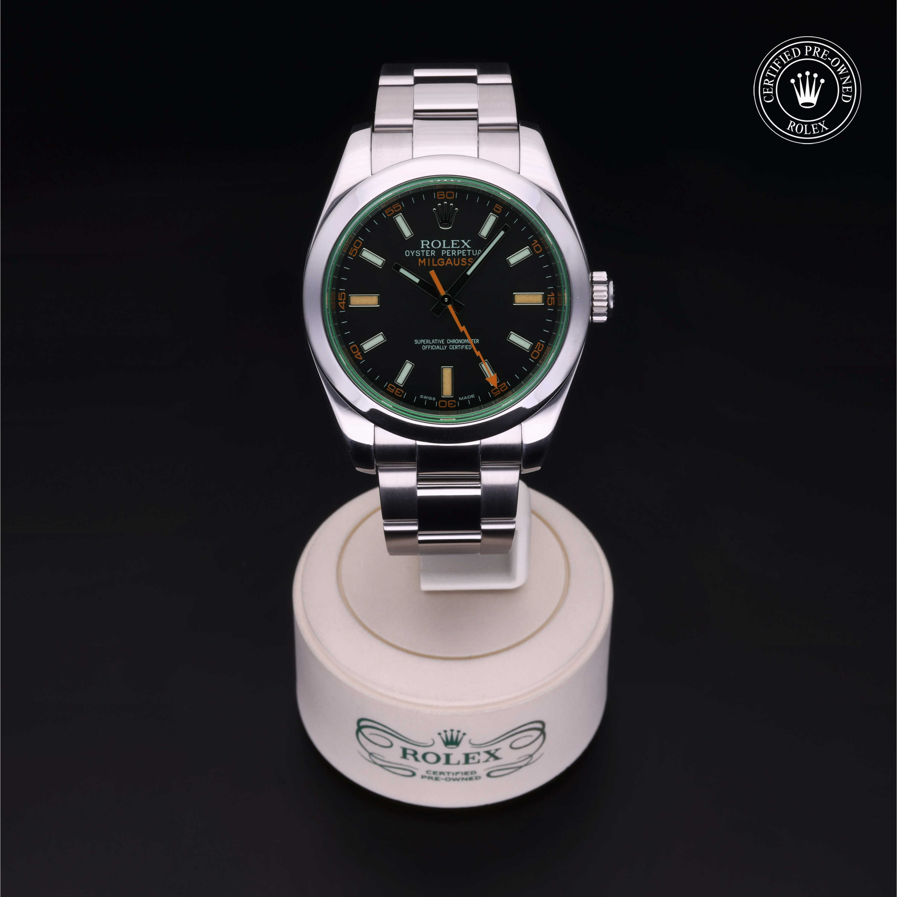 Rolex Milgauss in Steel M116400GV-0001 at Davidson & Licht