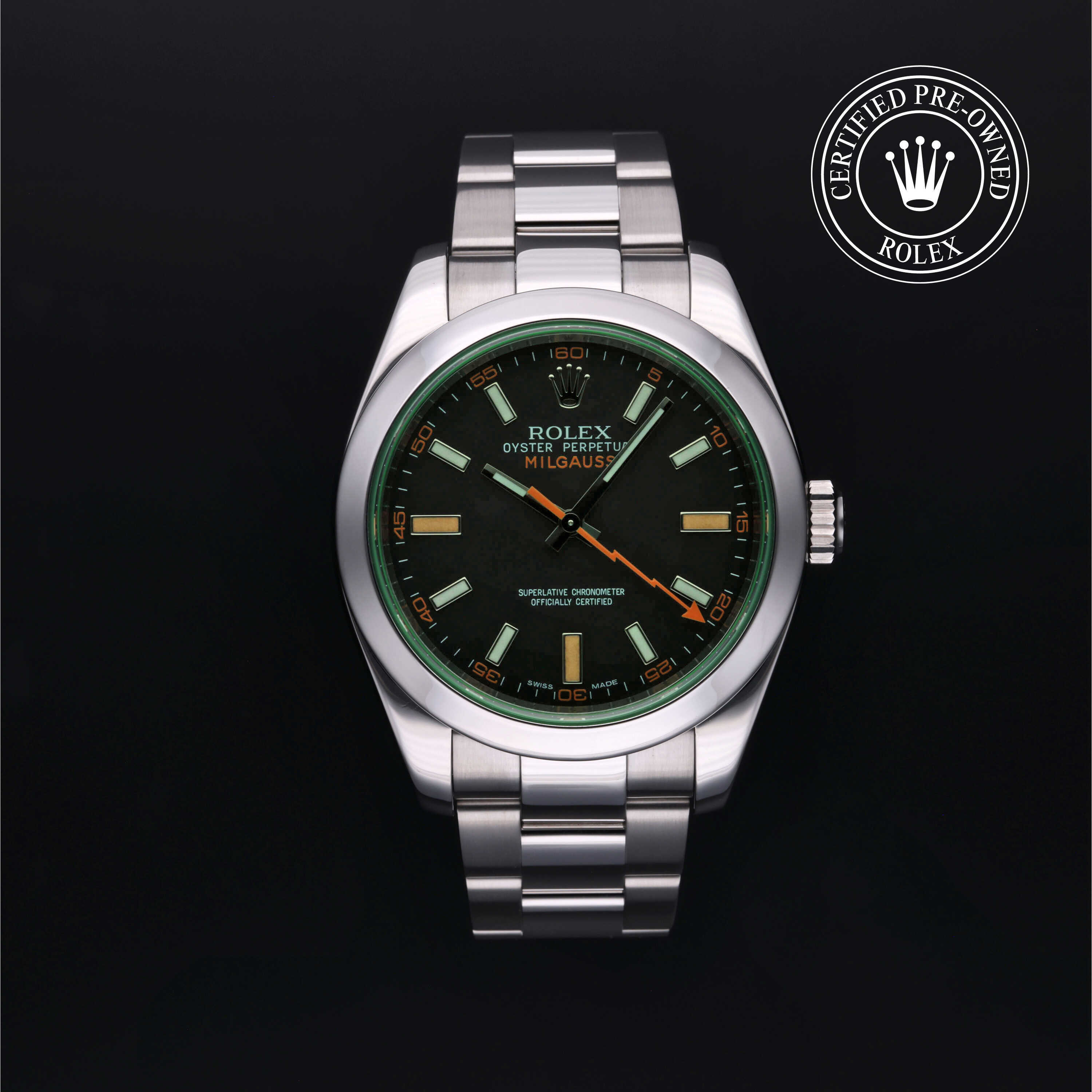 Rolex Milgauss in Steel M116400GV-0001 at Davidson & Licht