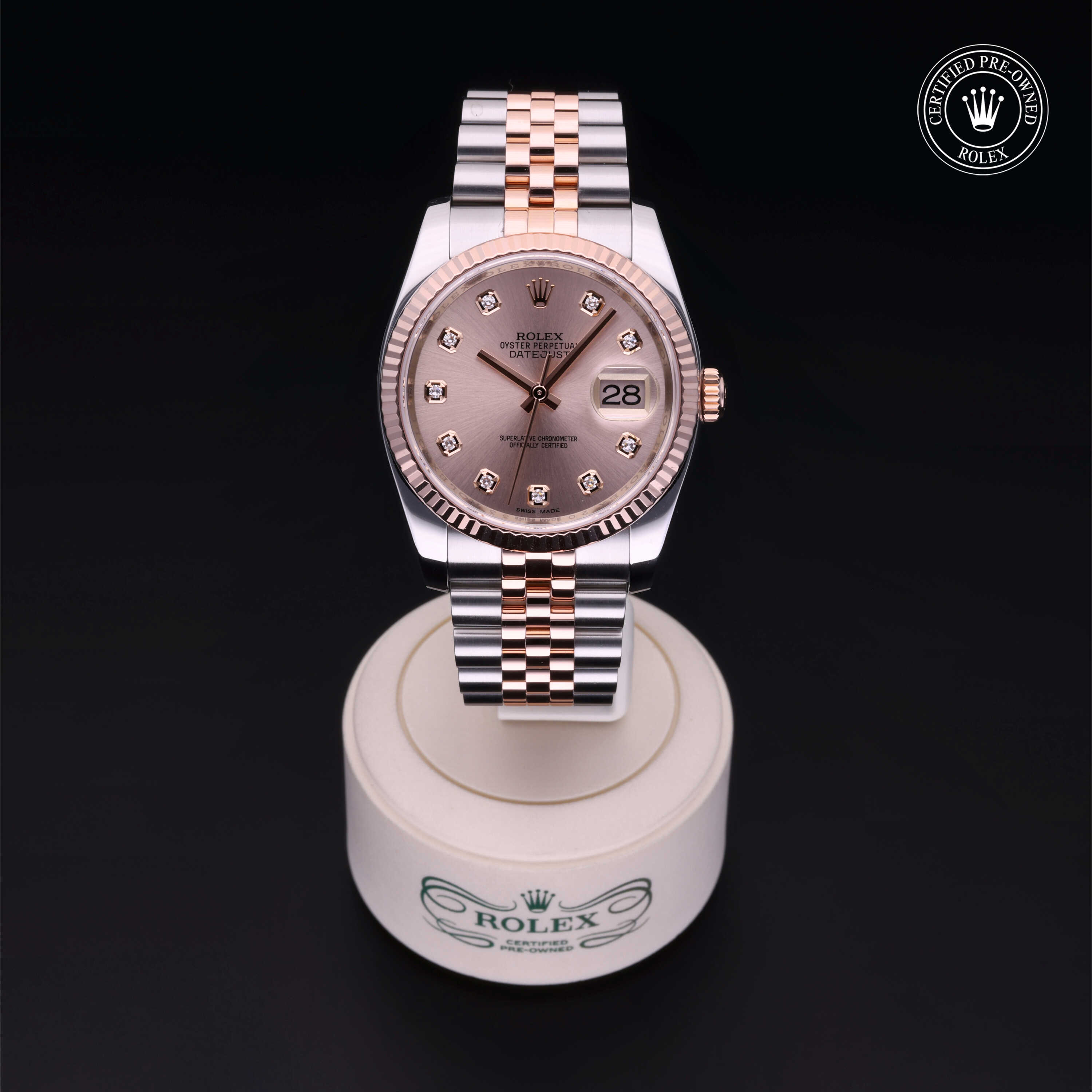 Rolex Datejust in Rolesor 18 Carat Red M116231-0057 at Davidson & Licht