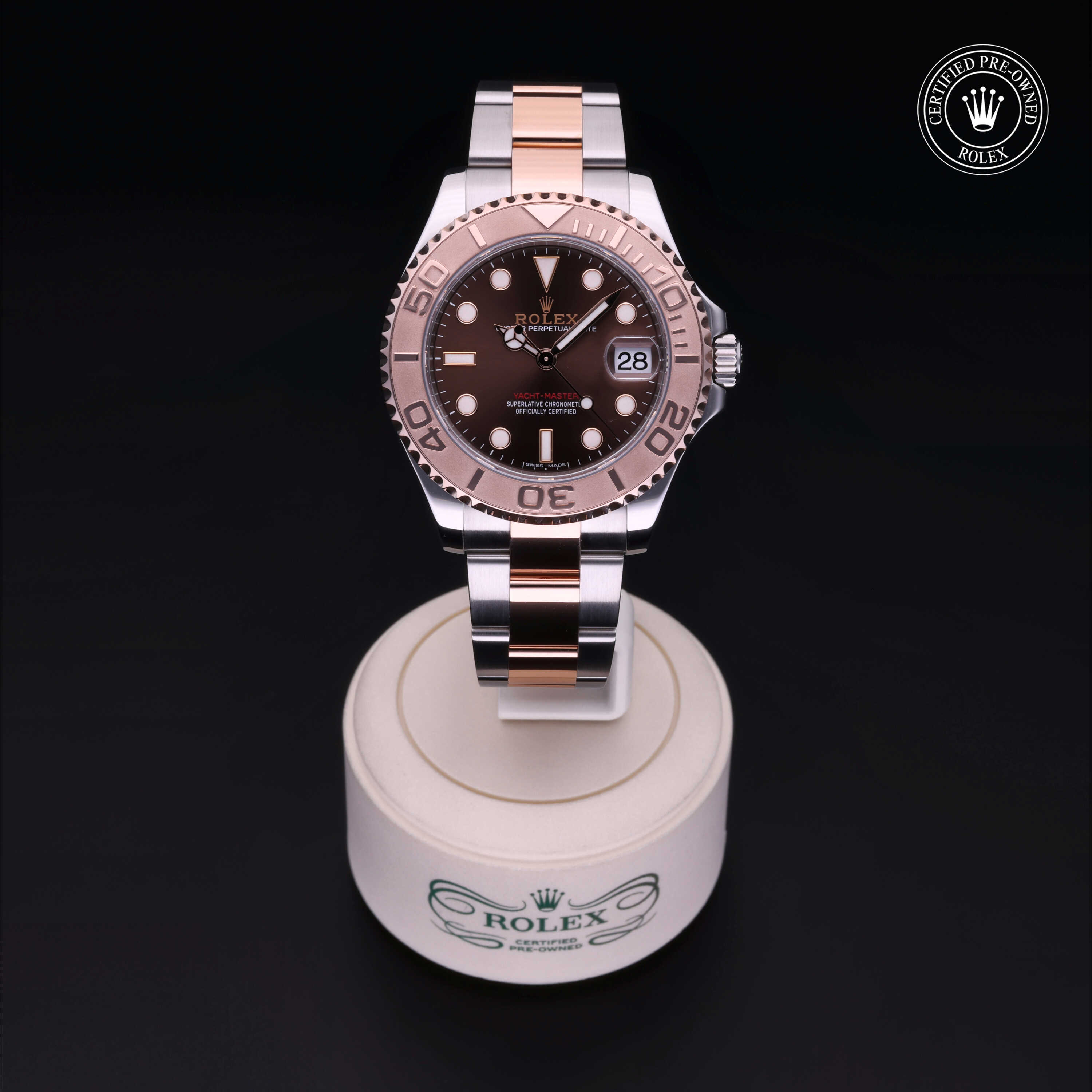 Rolex Yacht-Master in Rolesor 18 Carat Red M268621-0003 at Davidson & Licht