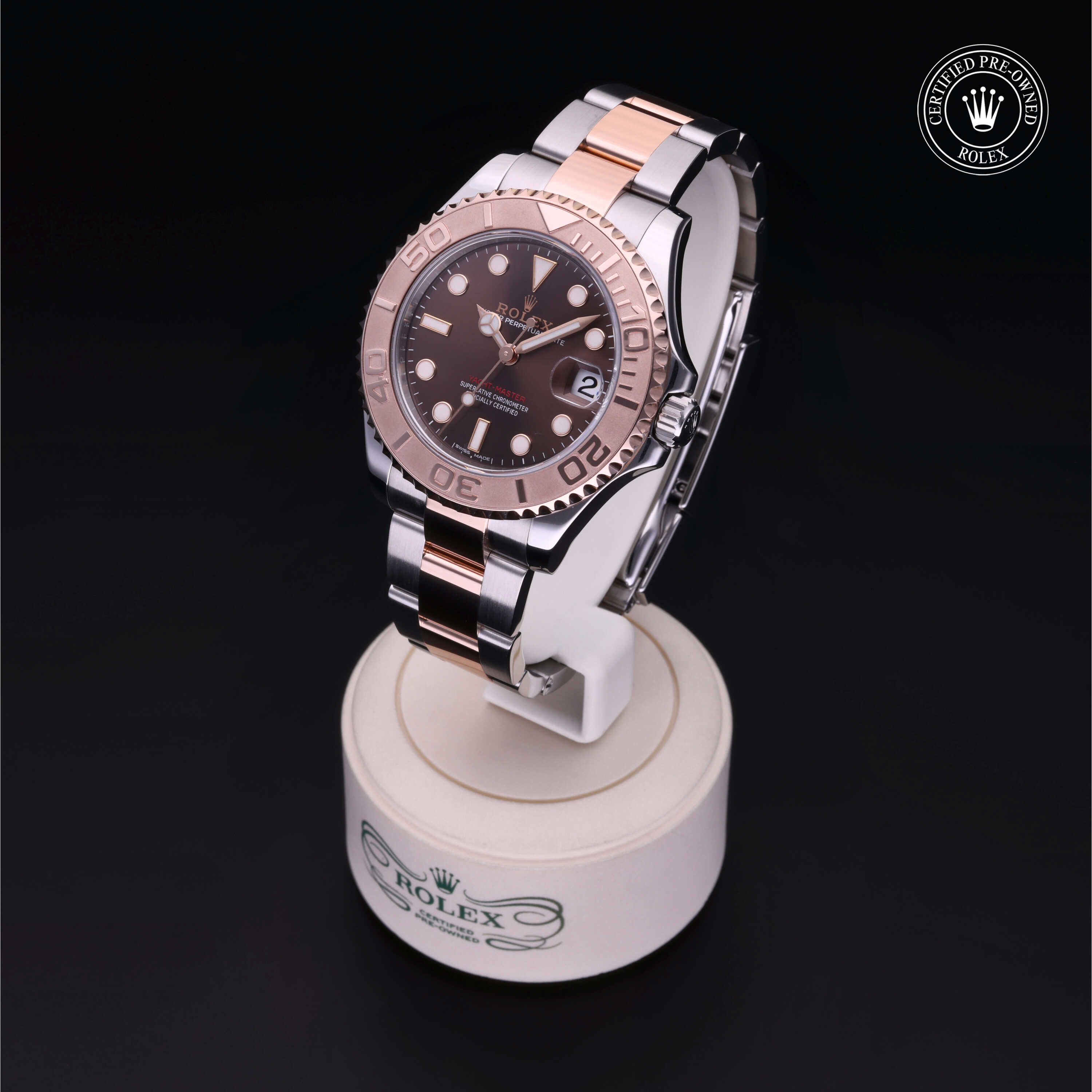 Rolex Yacht-Master in Rolesor 18 Carat Red M268621-0003 at Davidson & Licht