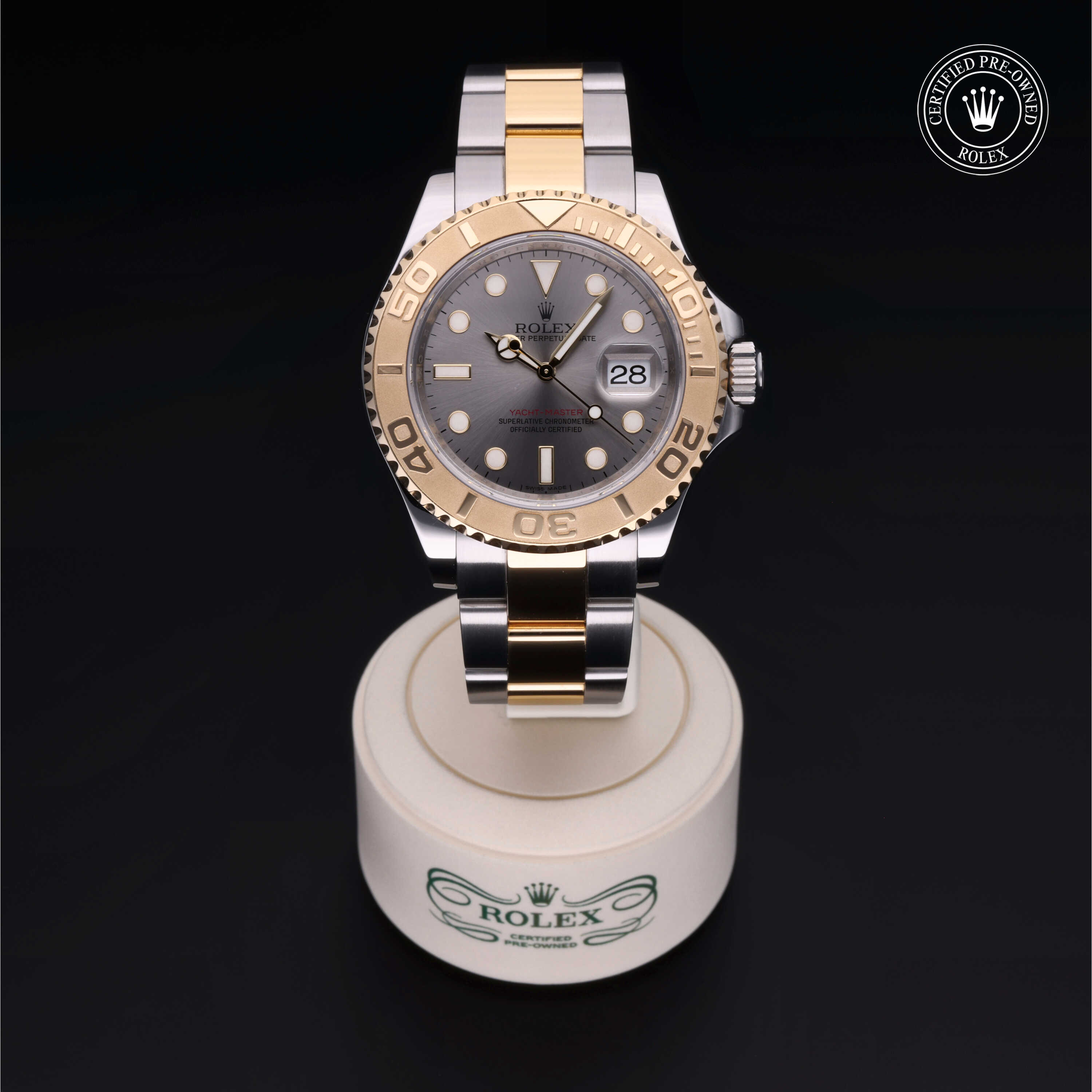 Rolex Yacht-Master in Rolesor 18 Carat Yellow M16623-0008 at Davidson & Licht