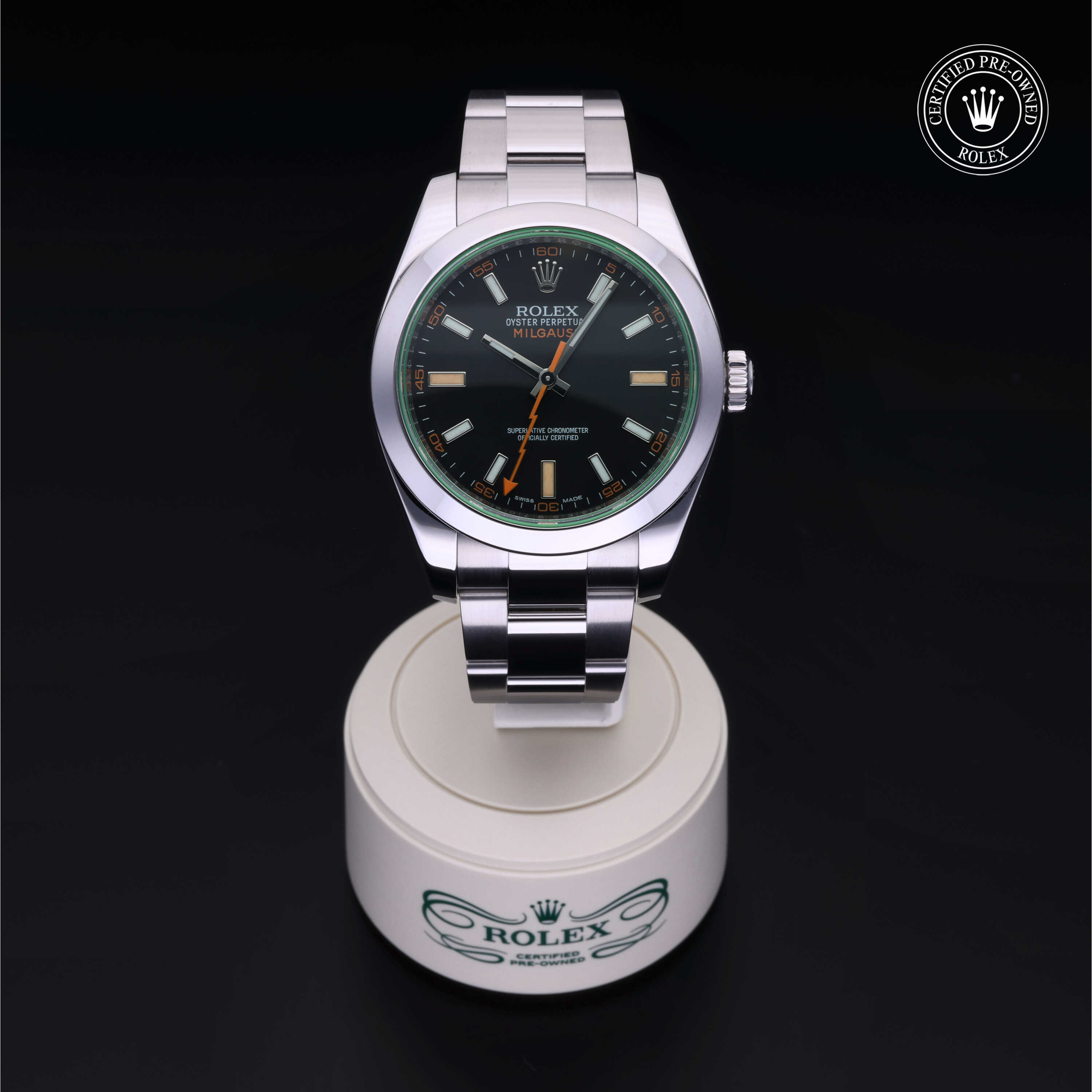 Rolex Milgauss in Steel M116400GV-0001 at Davidson & Licht