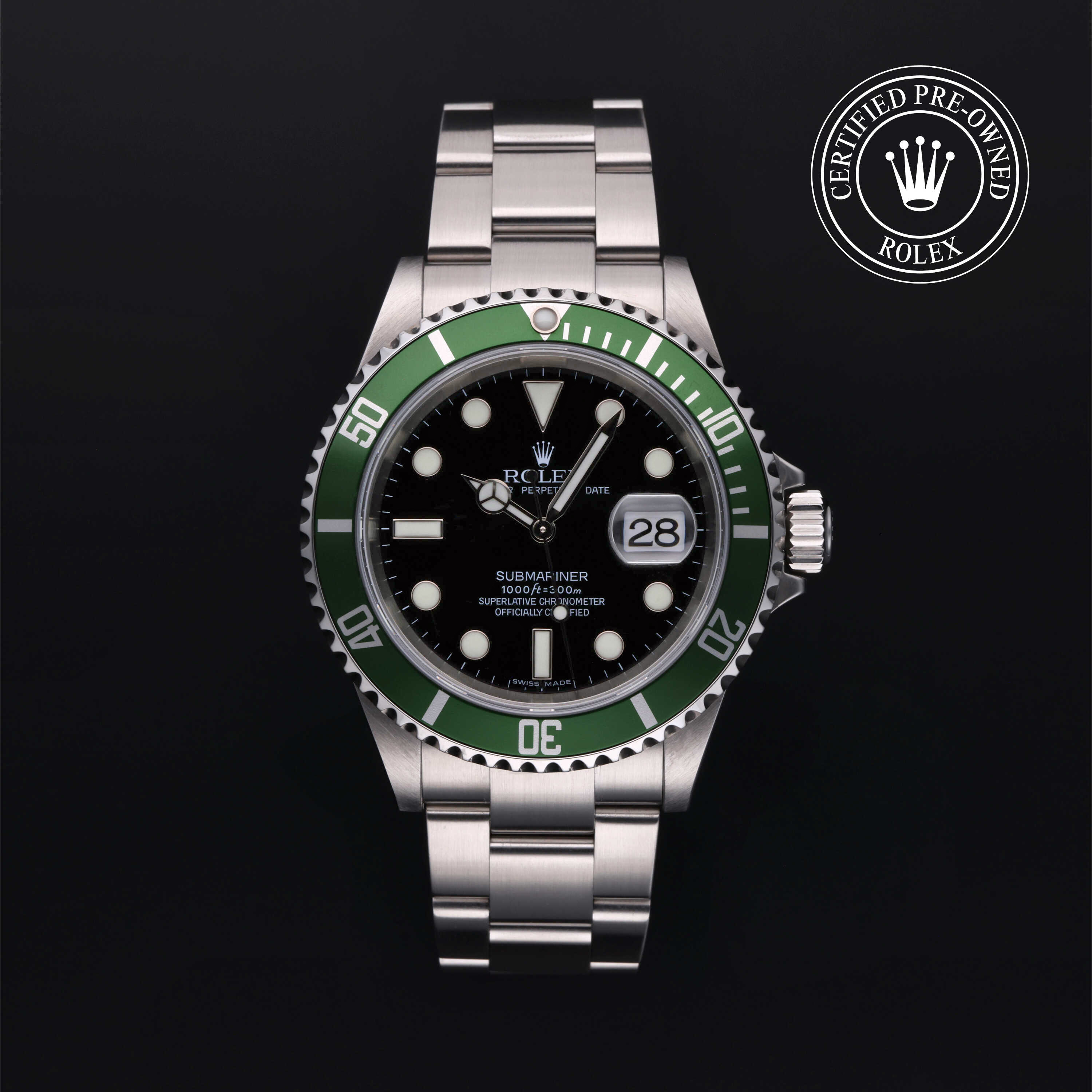 Rolex Submariner in Steel M16610LV-0002 at Davidson & Licht