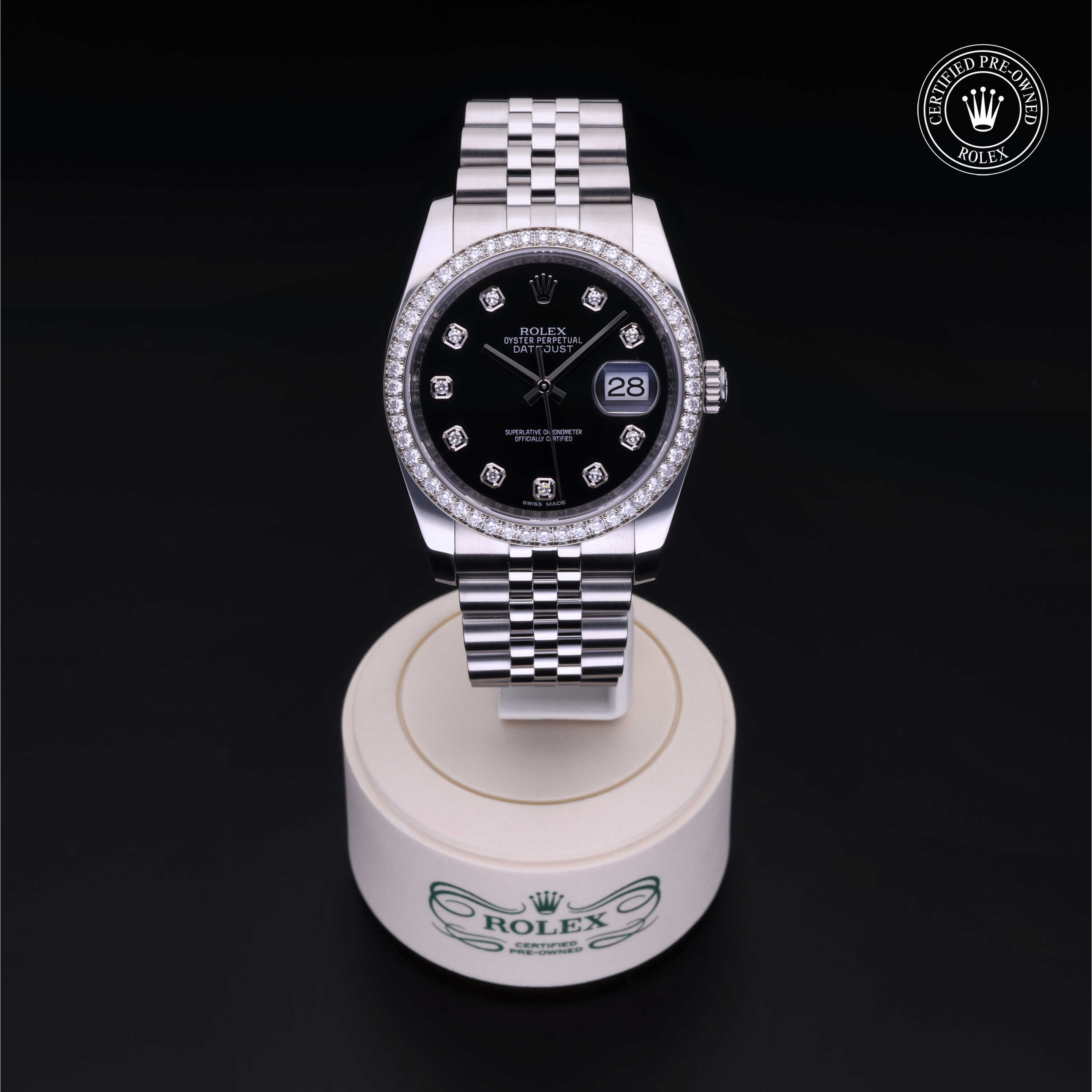 Rolex Datejust in Rolesor 18 Carat White M116244-0014 at Davidson & Licht