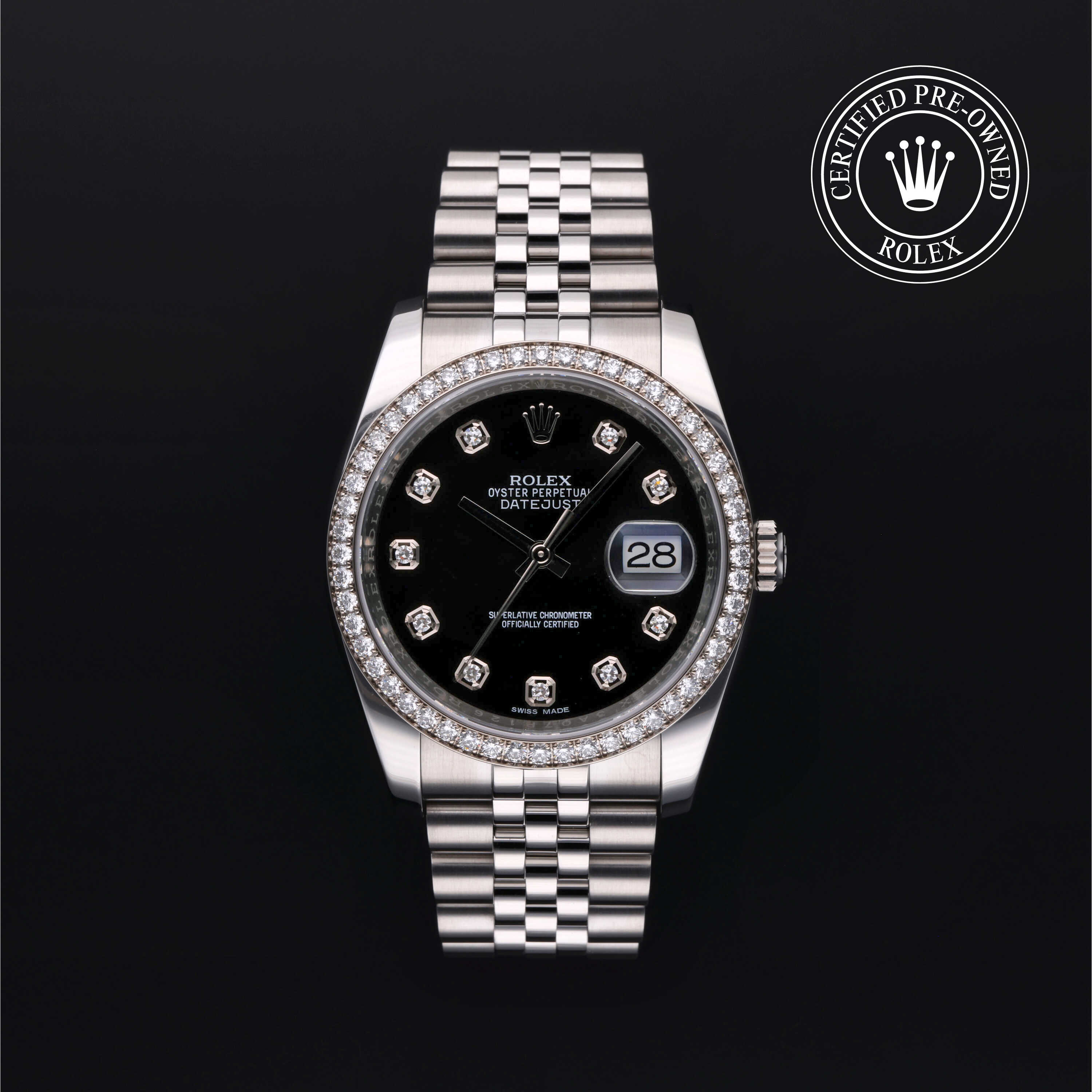 Rolex Datejust in Rolesor 18 Carat White M116244-0014 at Davidson & Licht