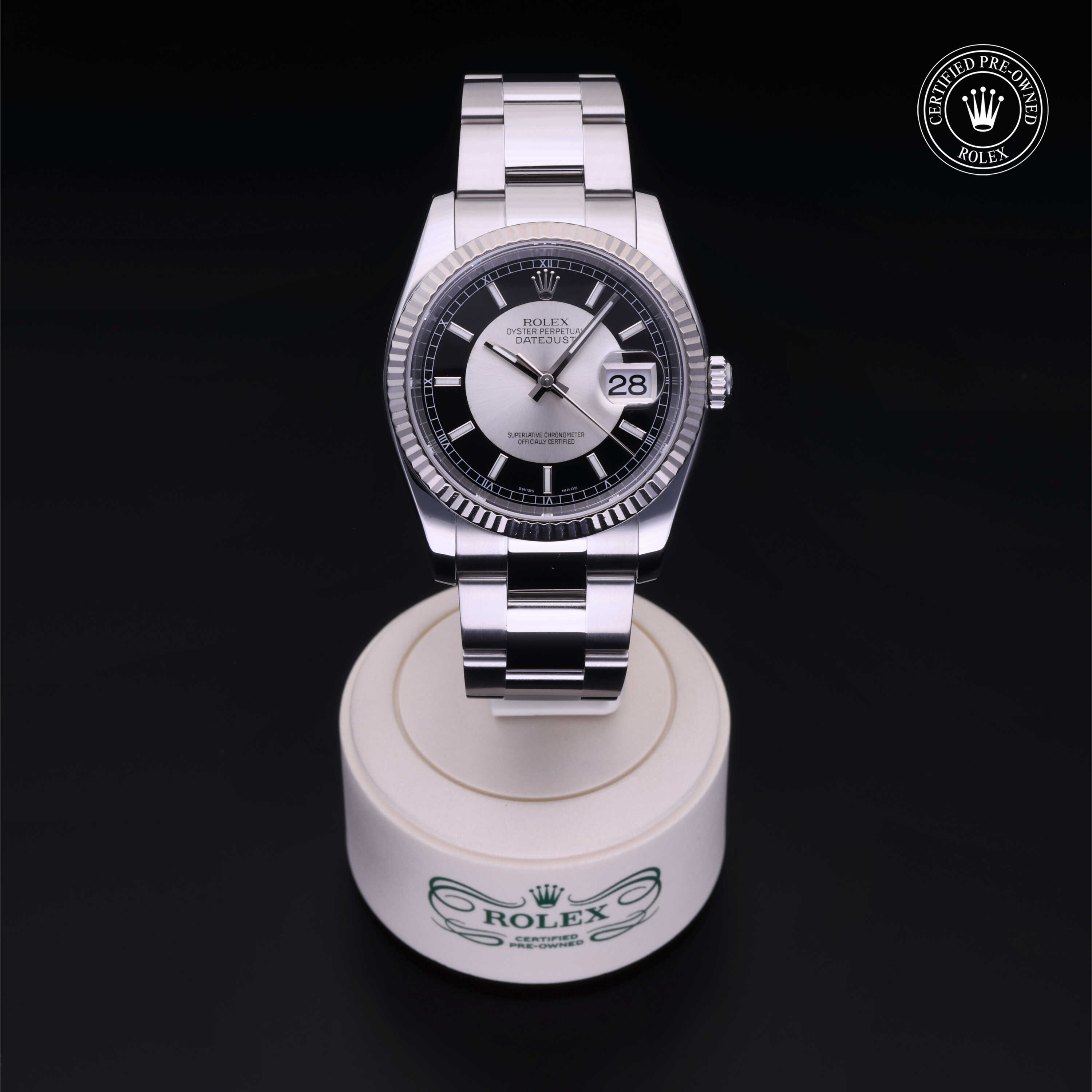 Rolex Datejust in Rolesor 18 Carat White M116234-0037 at Davidson & Licht