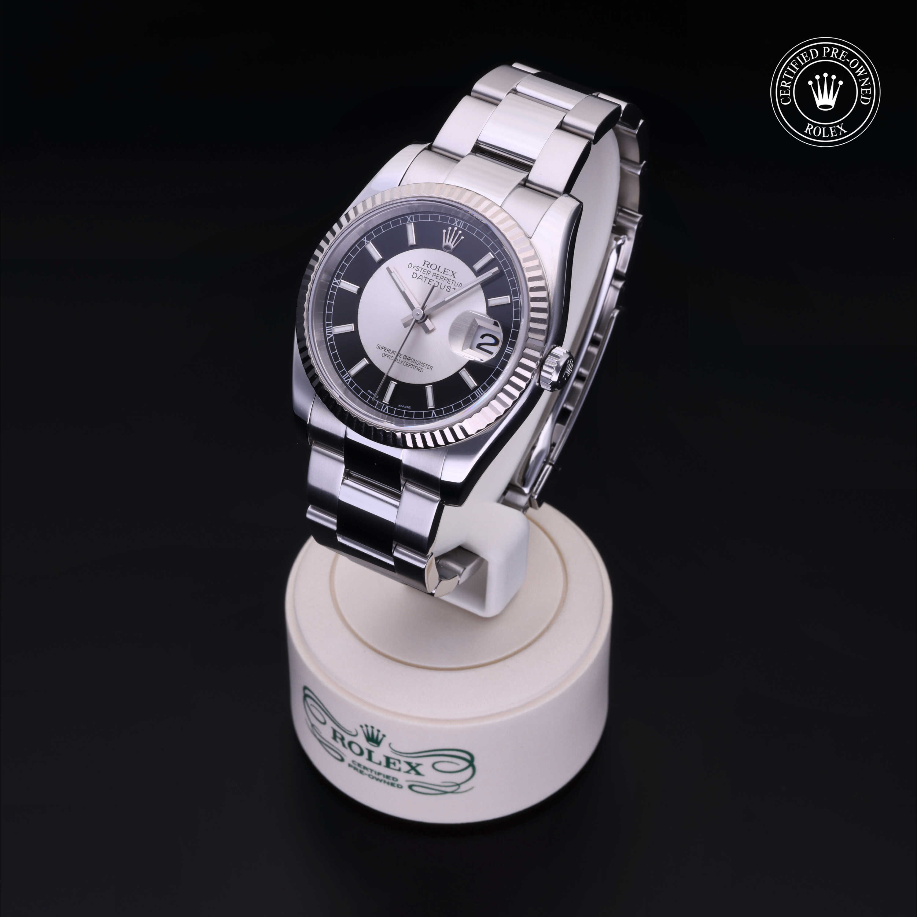 Rolex Datejust in Rolesor 18 Carat White M116234-0037 at Davidson & Licht