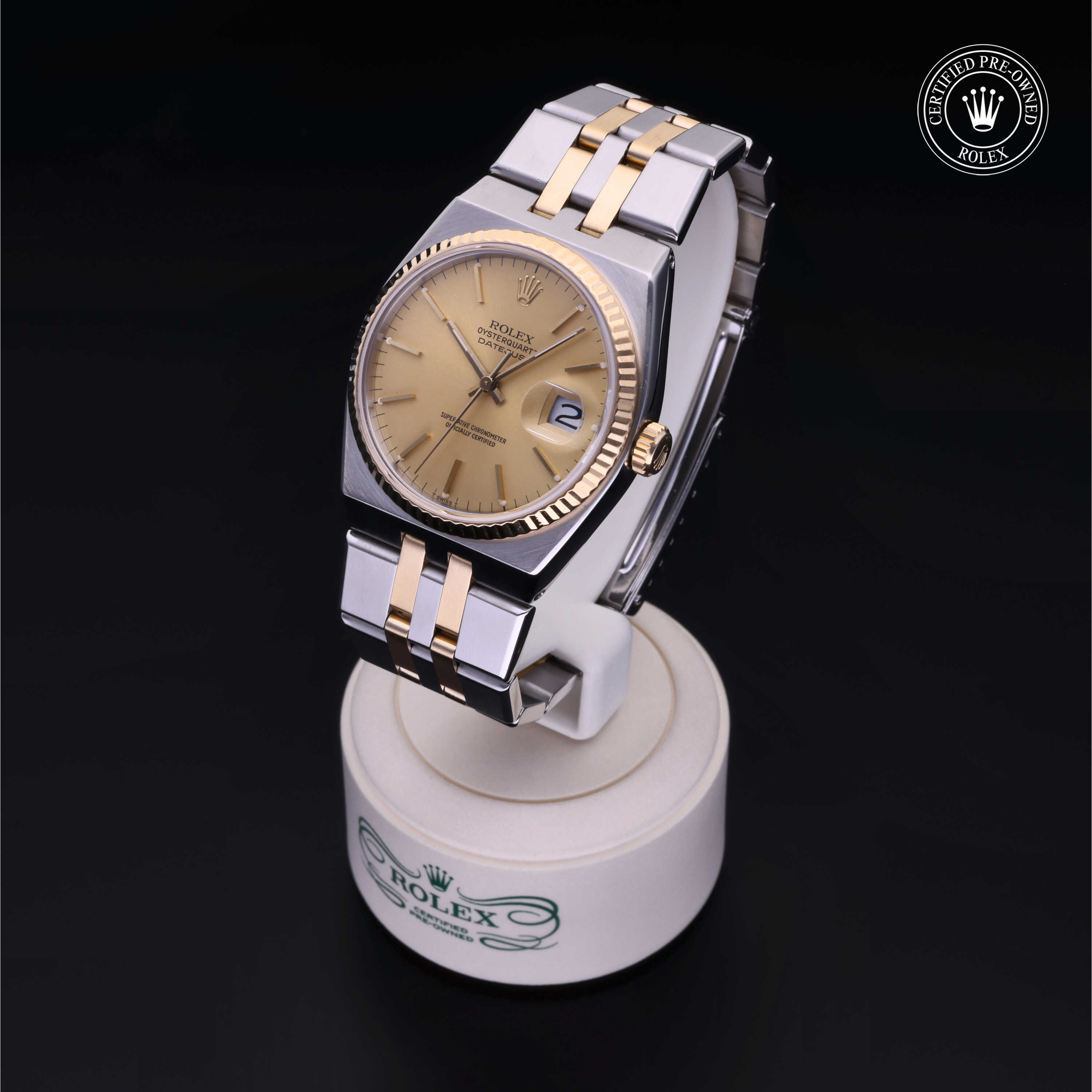 Rolex Datejust in Rolesor 18 Carat Yellow M17013-0001 at Davidson & Licht