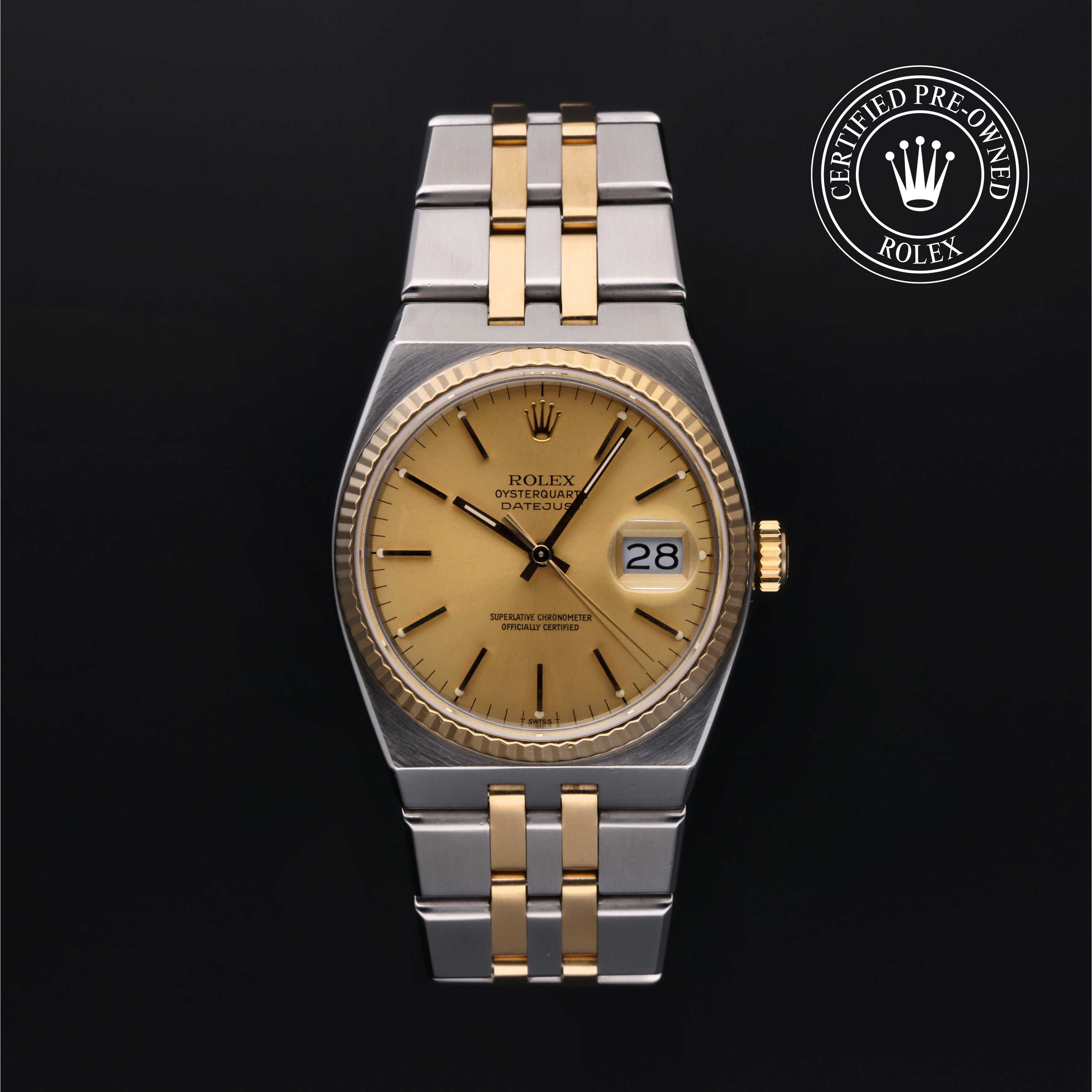 Rolex Datejust in Rolesor 18 Carat Yellow M17013-0001 at Davidson & Licht