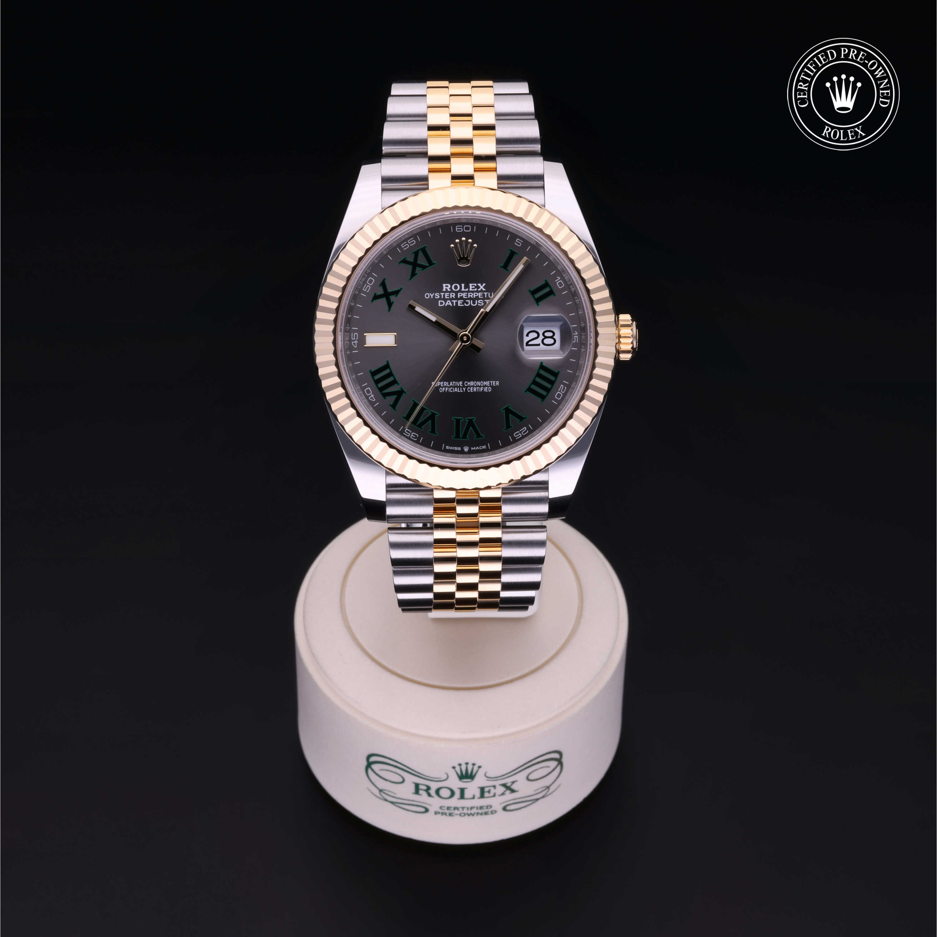 Rolex Datejust in Rolesor 18 Carat Yellow M126333-0020 at Davidson & Licht