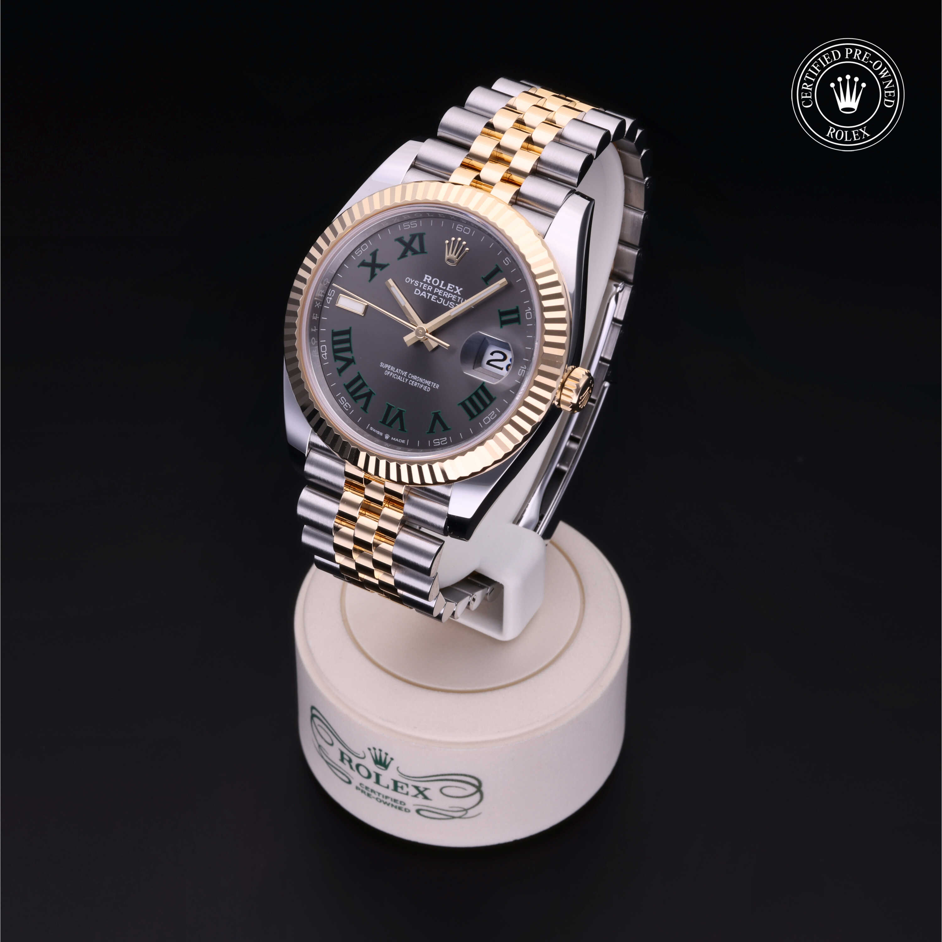 Rolex Datejust in Rolesor 18 Carat Yellow M126333-0020 at Davidson & Licht