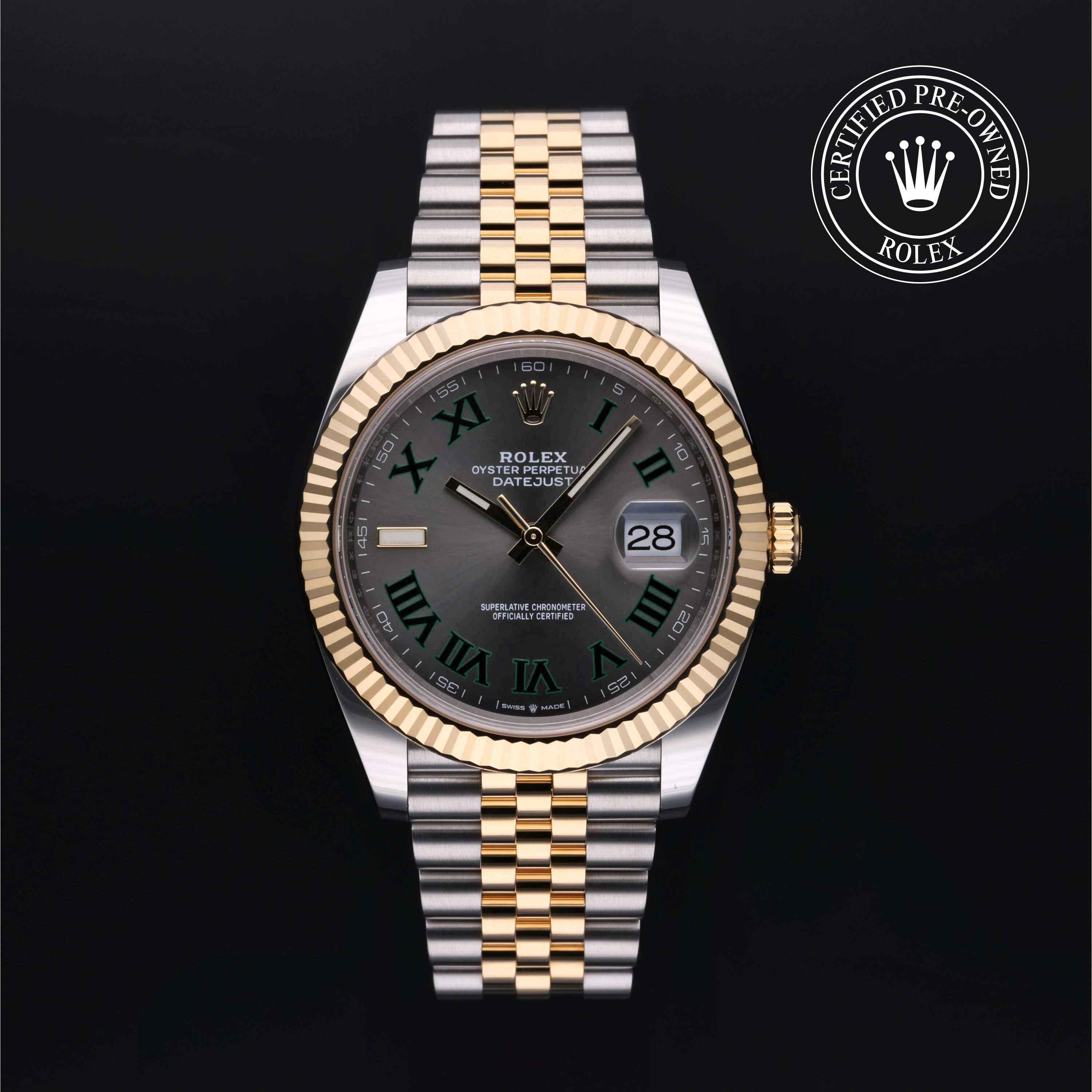 Rolex Datejust in Rolesor 18 Carat Yellow M126333-0020 at Davidson & Licht