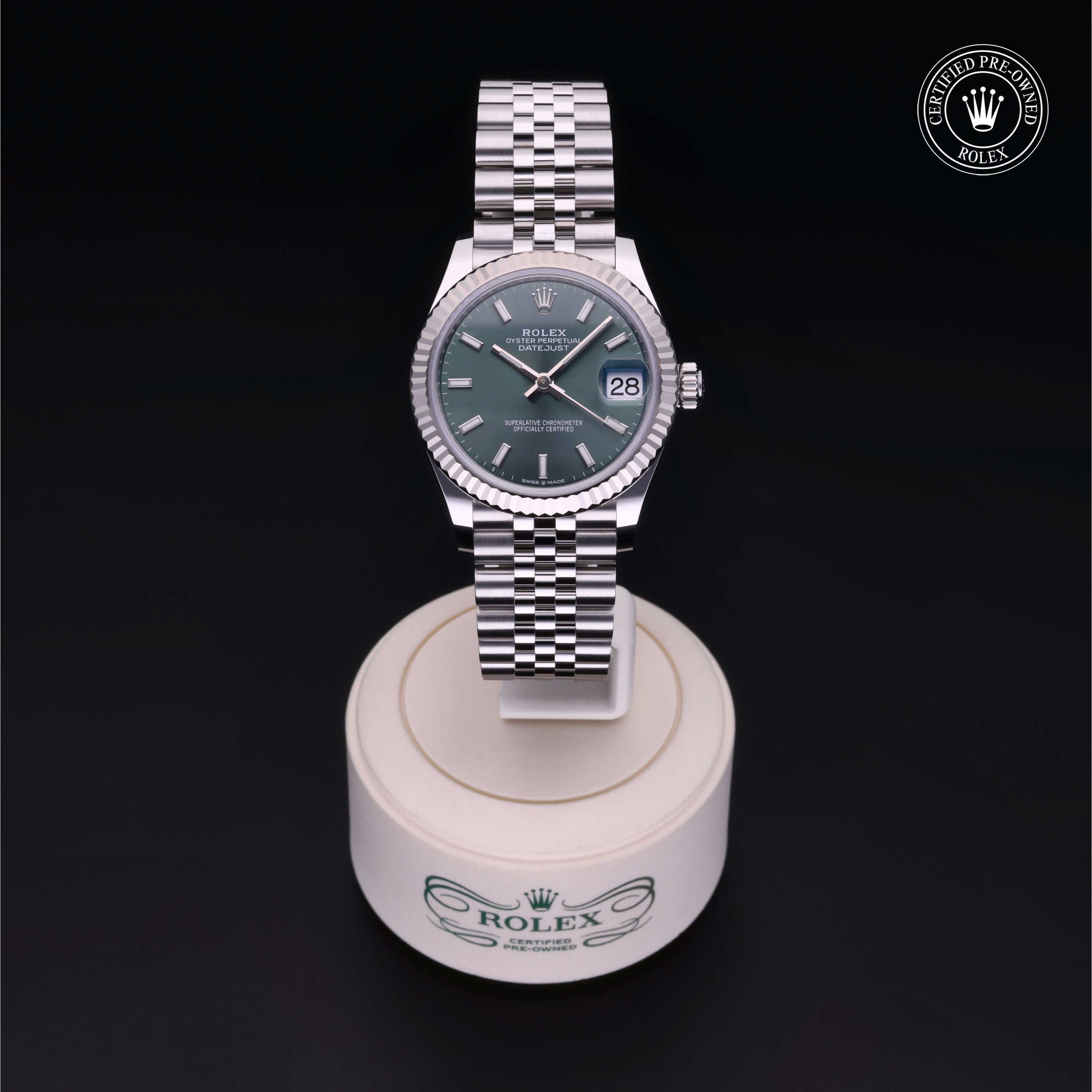 Rolex Datejust in Rolesor 18 Carat White M278274-0018 at Davidson & Licht