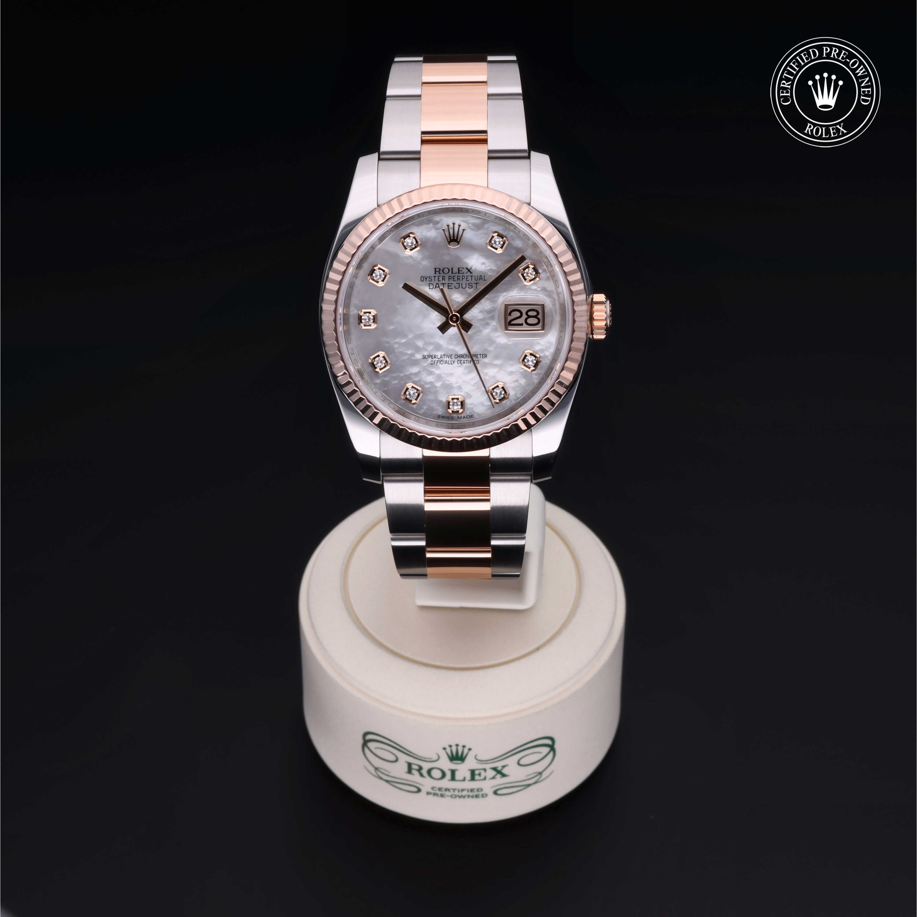 Rolex Datejust in Rolesor 18 Carat Red M116231-0079 at Davidson & Licht
