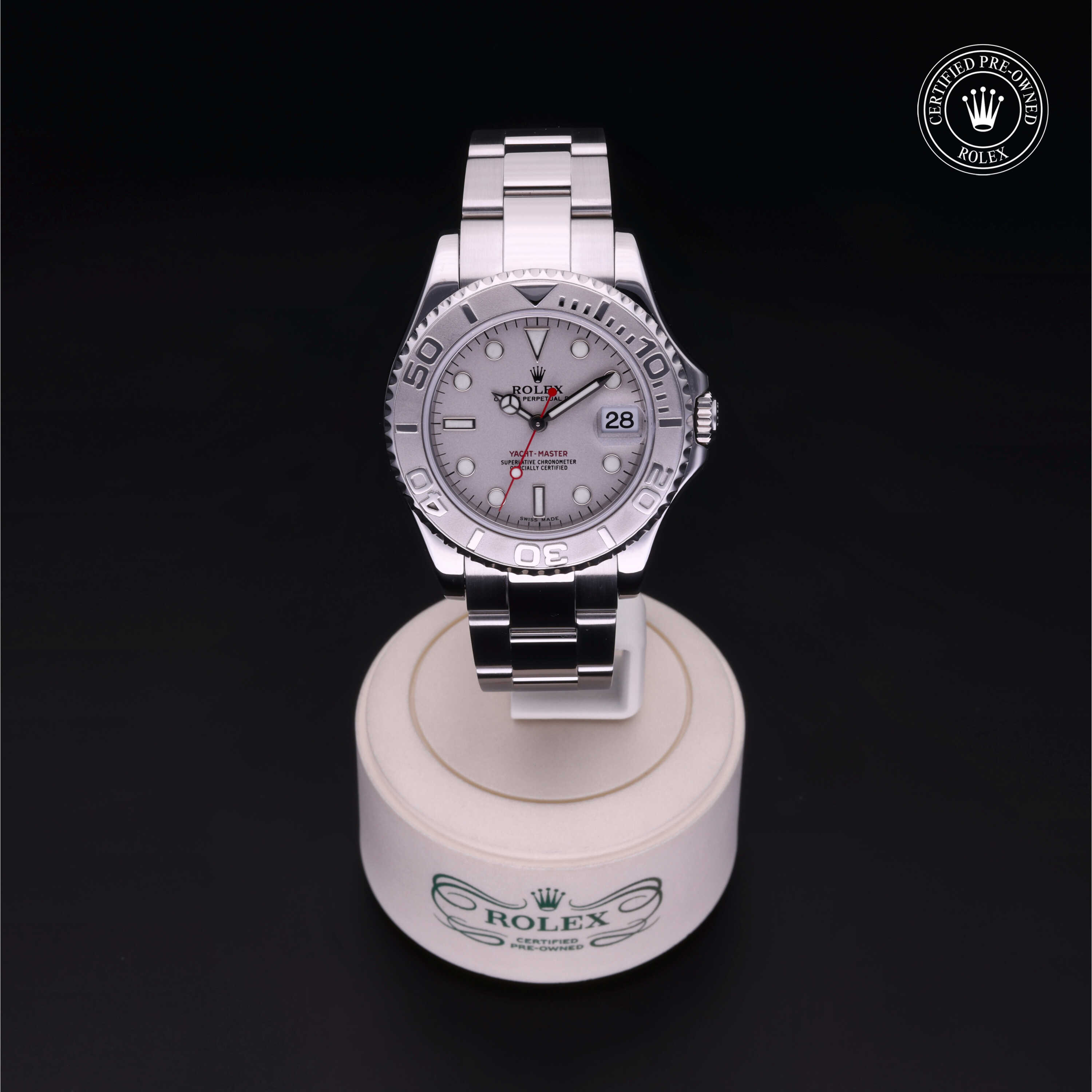 Rolex Yacht-Master in Rolesium Platinum M168622-0005 at Davidson & Licht