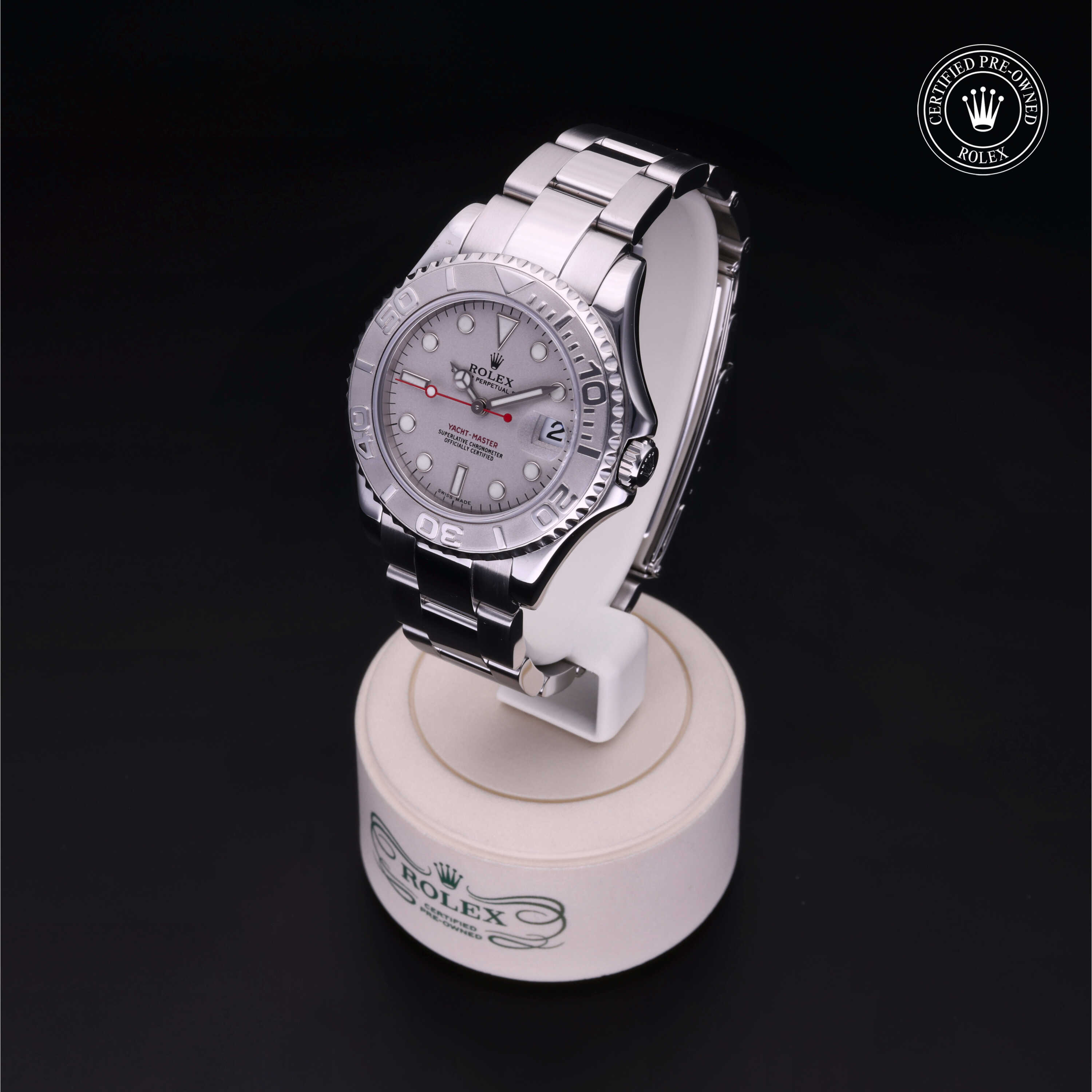 Rolex Yacht-Master in Rolesium Platinum M168622-0005 at Davidson & Licht