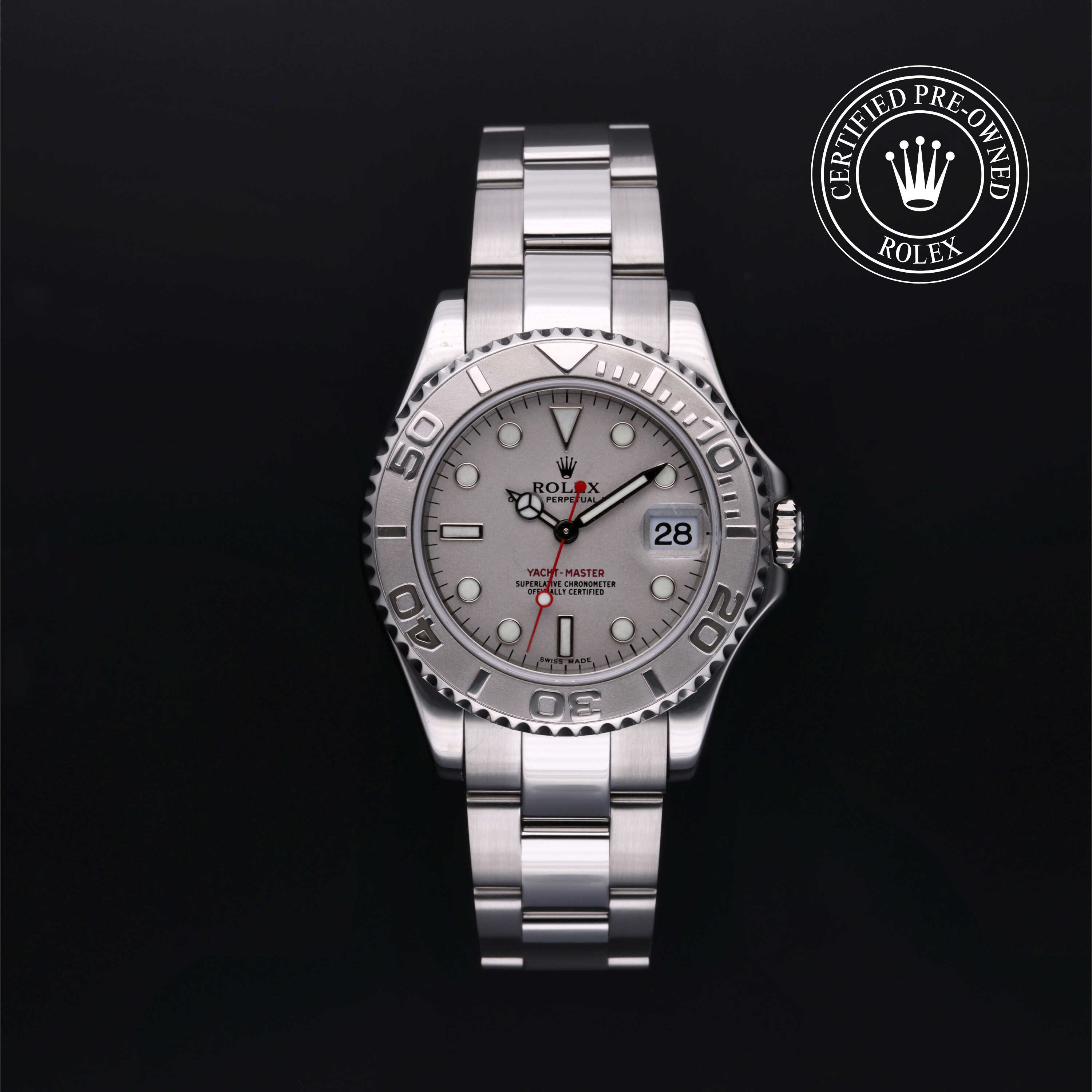 Rolex Yacht-Master in Rolesium Platinum M168622-0005 at Davidson & Licht