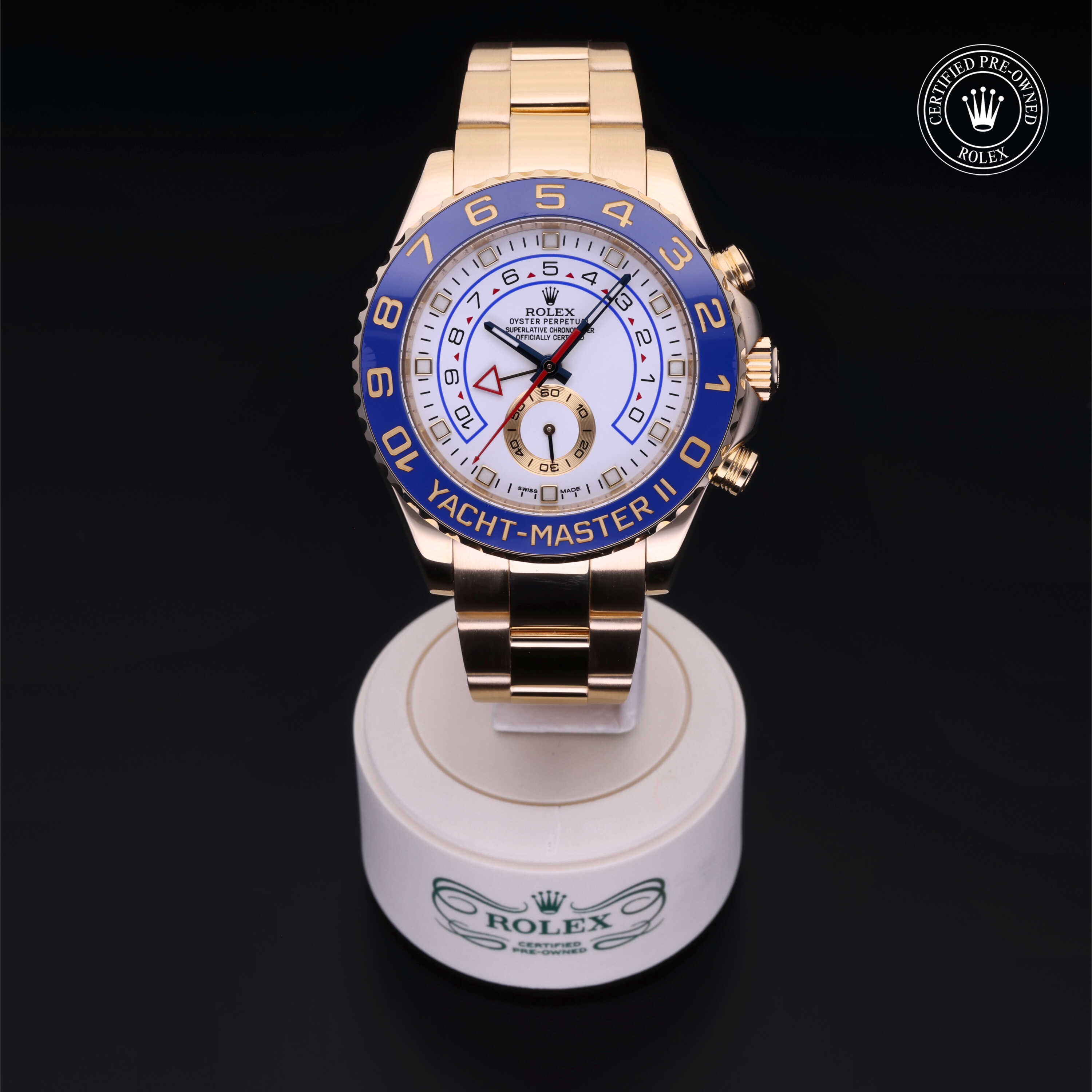 Rolex Yacht-Master II in Gold 18 Carat Yellow M116688-0001 at Davidson & Licht
