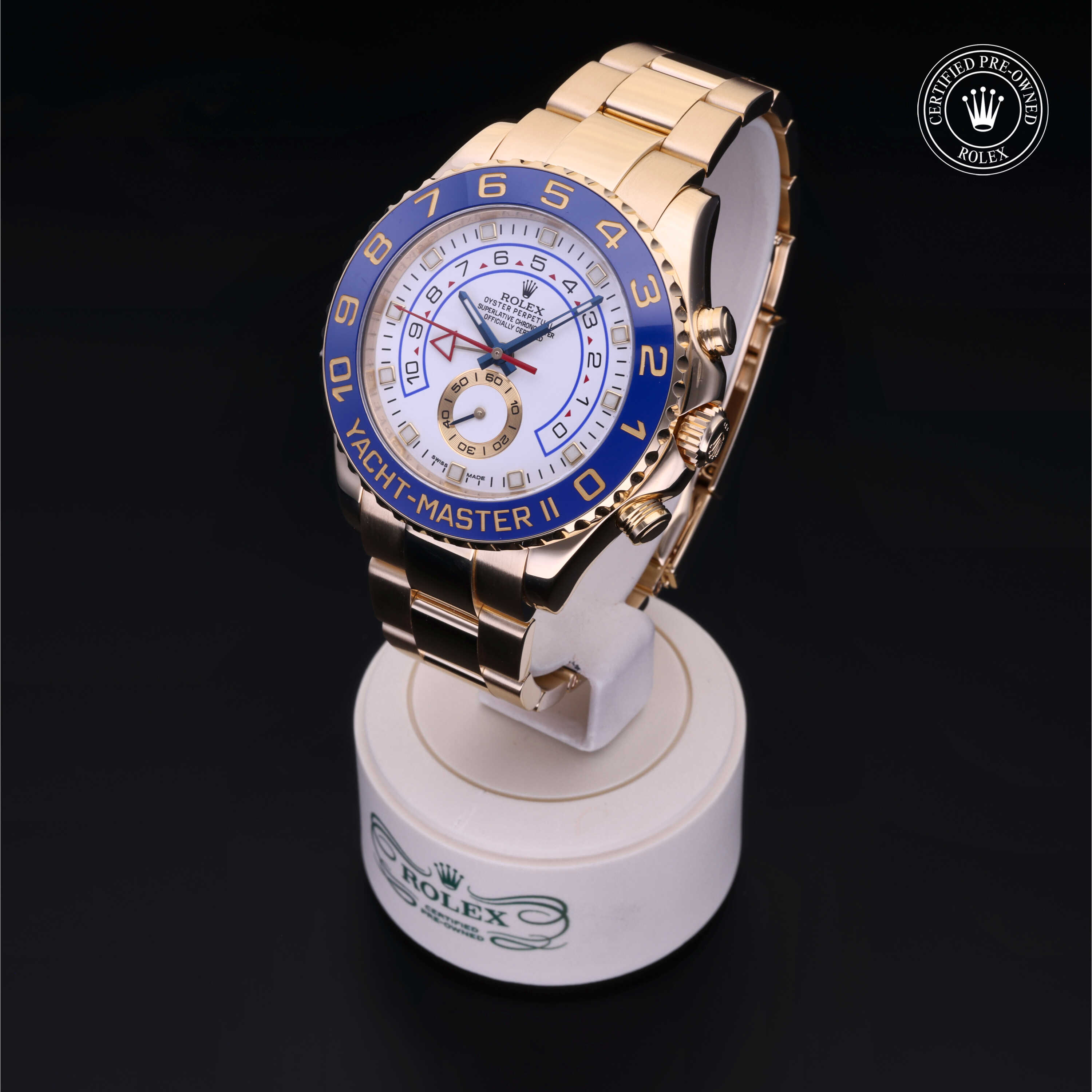 Rolex Yacht-Master II in Gold 18 Carat Yellow M116688-0001 at Davidson & Licht