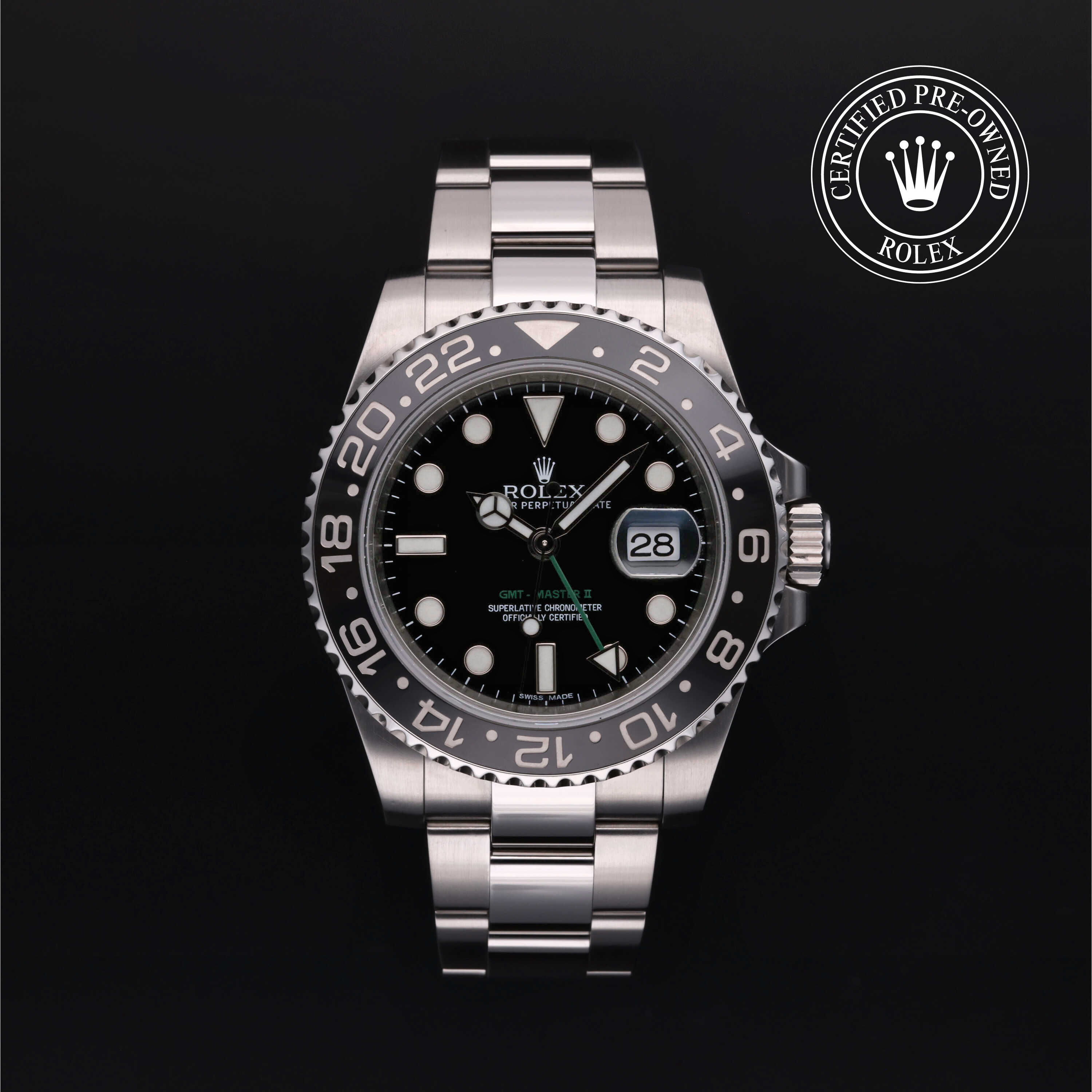 Rolex GMT-Master II in Steel M116710LN-0001 at Davidson & Licht