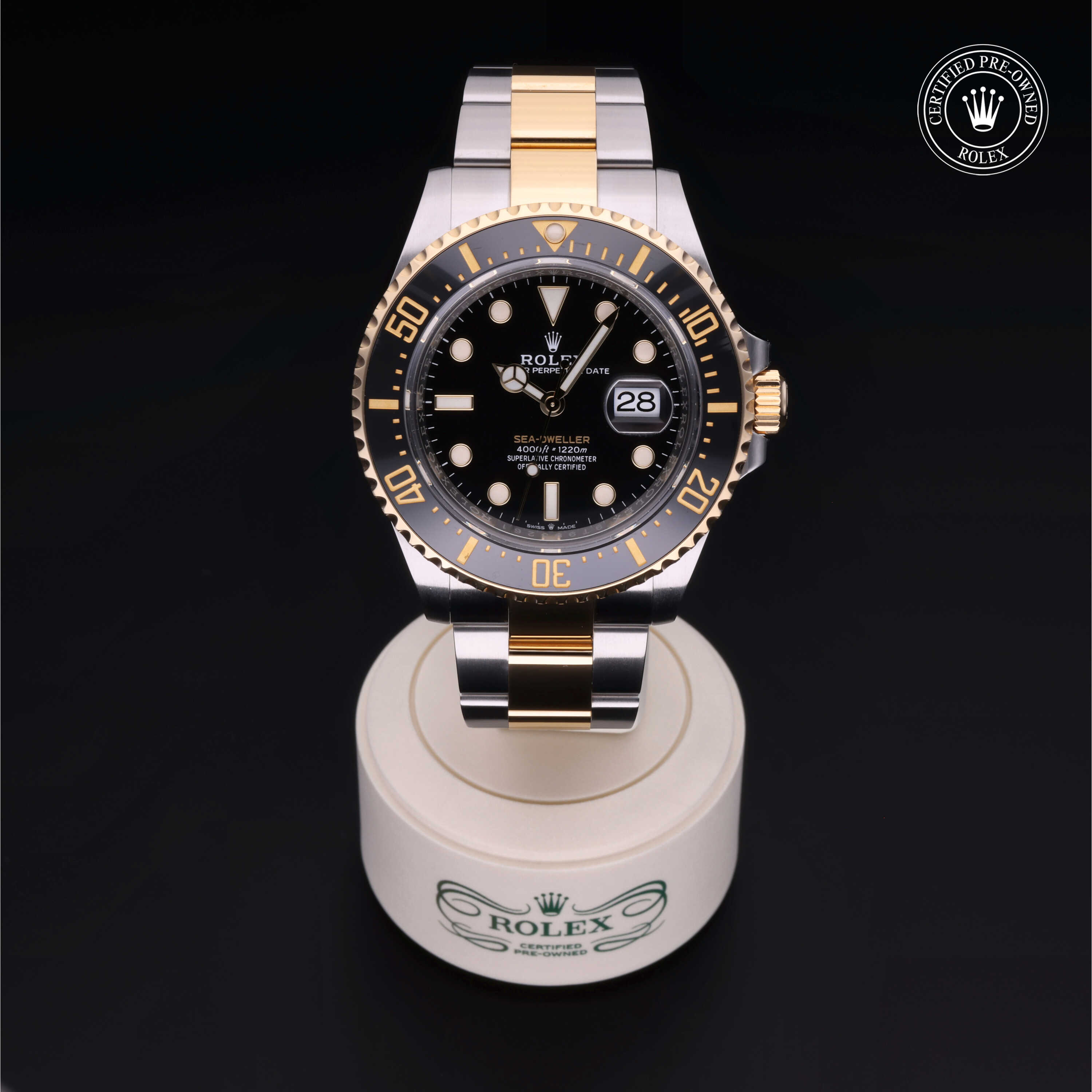 Rolex Sea-Dweller in Rolesor 18 Carat Yellow M126603-0001 at Davidson & Licht