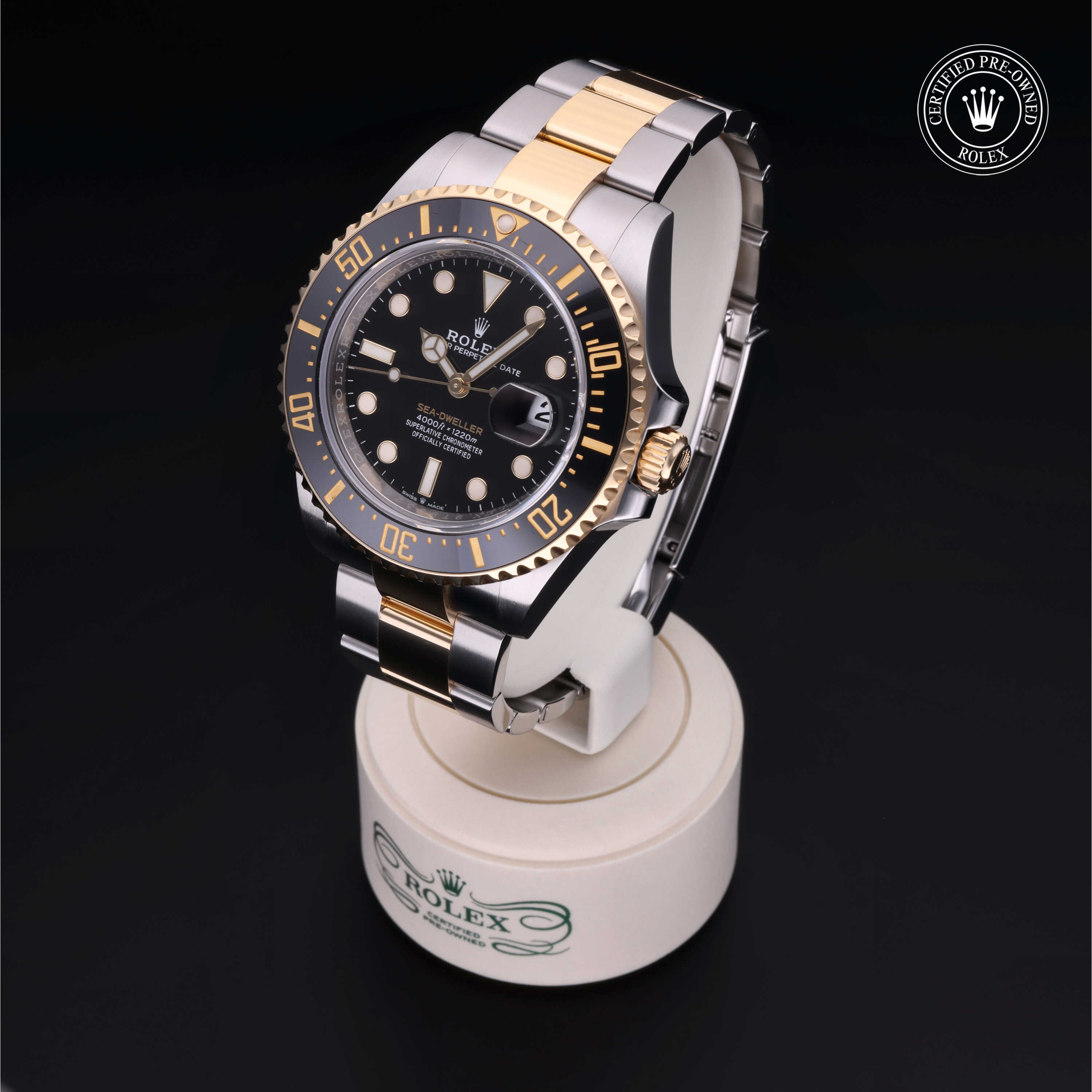 Rolex Sea-Dweller in Rolesor 18 Carat Yellow M126603-0001 at Davidson & Licht