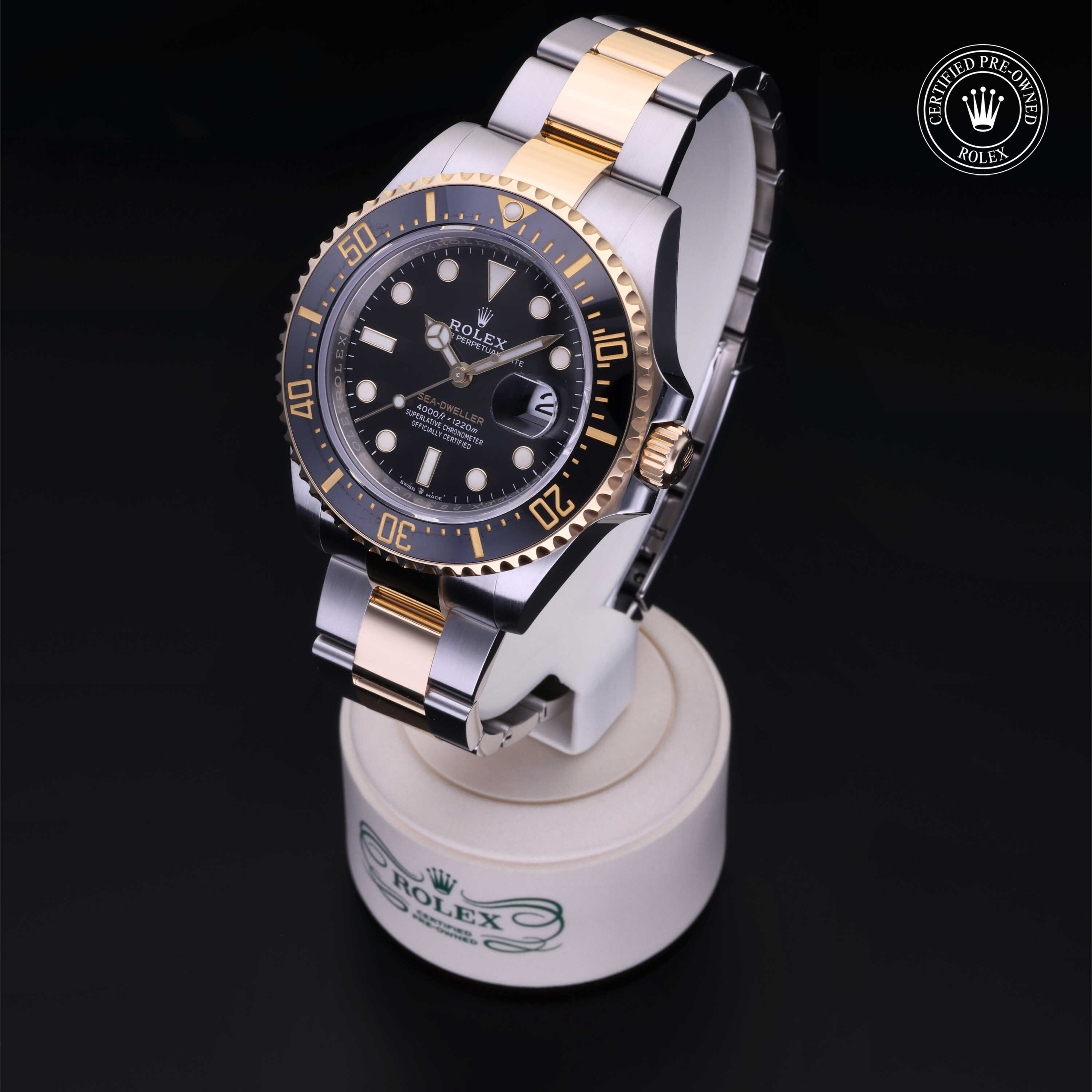 Rolex Sea-Dweller in Rolesor 18 Carat Yellow M126603-0001 at Davidson & Licht