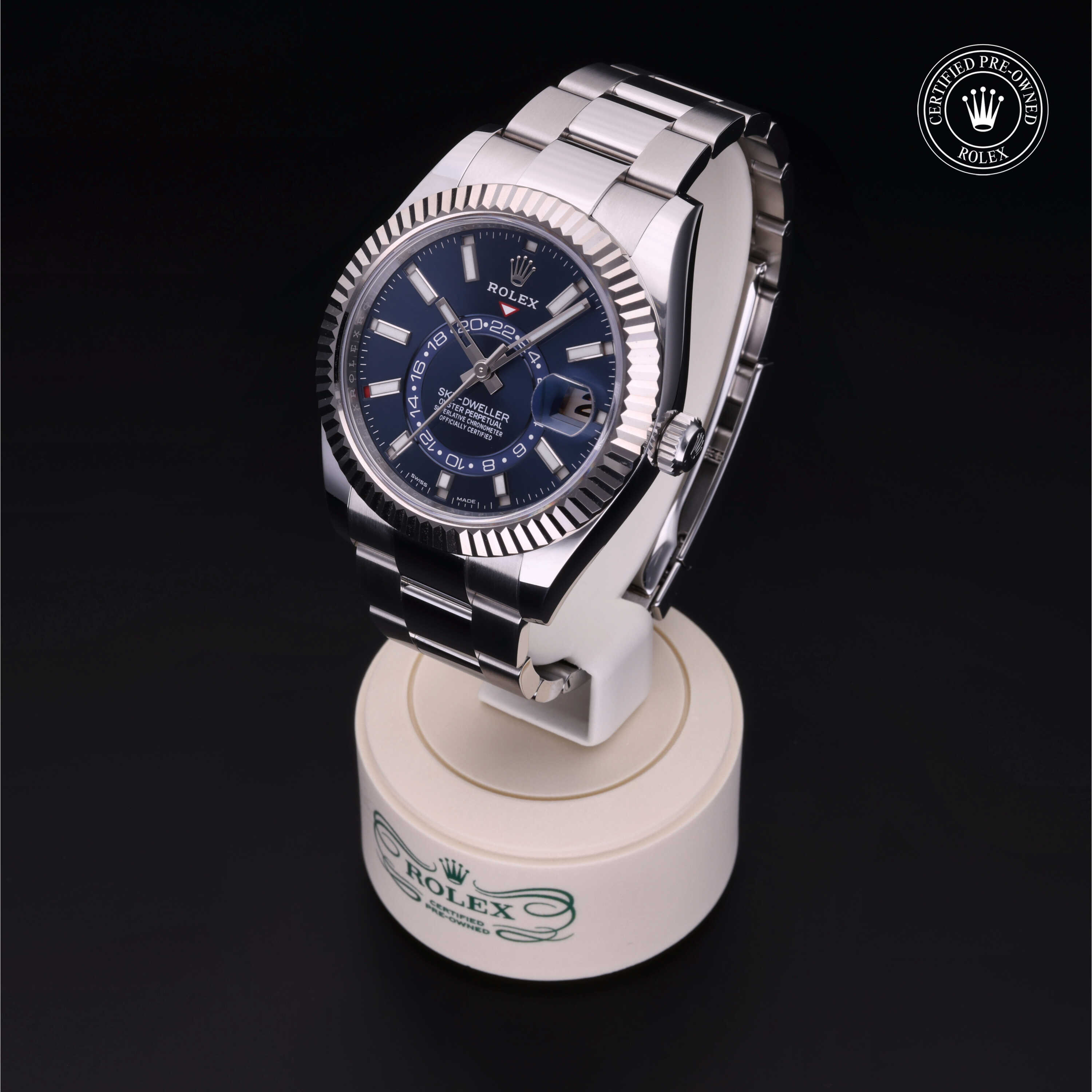 Rolex Sky-Dweller in Rolesor 18 Carat White M326934-0003 at Davidson & Licht