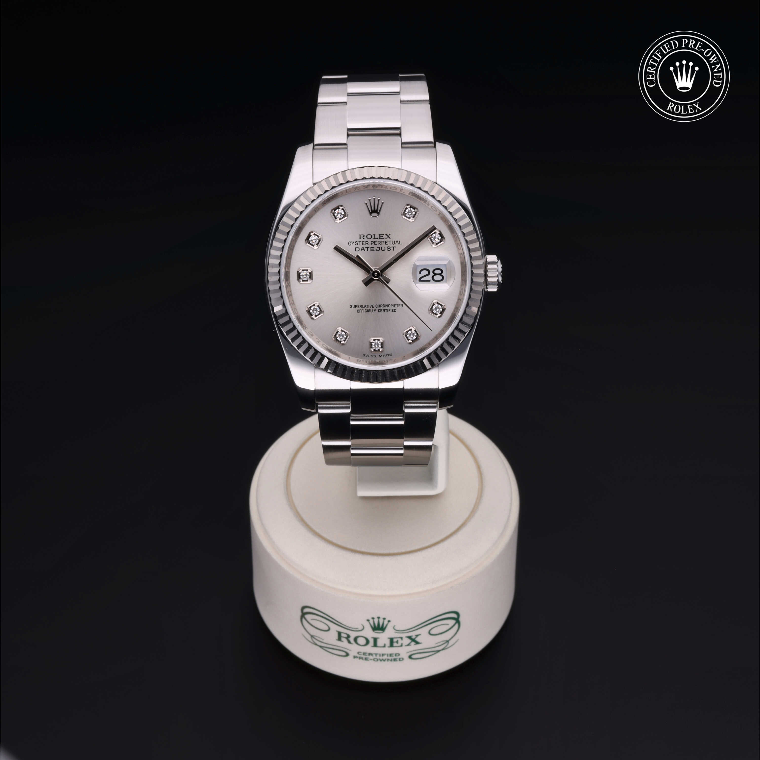 Rolex Datejust in Rolesor 18 Carat White M116234-0042 at Davidson & Licht